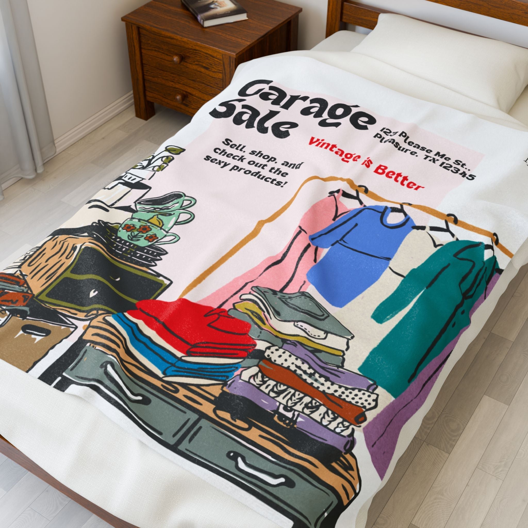 Garage Sale | Mix & Match Fun-Flirty Lovers’ Blankets