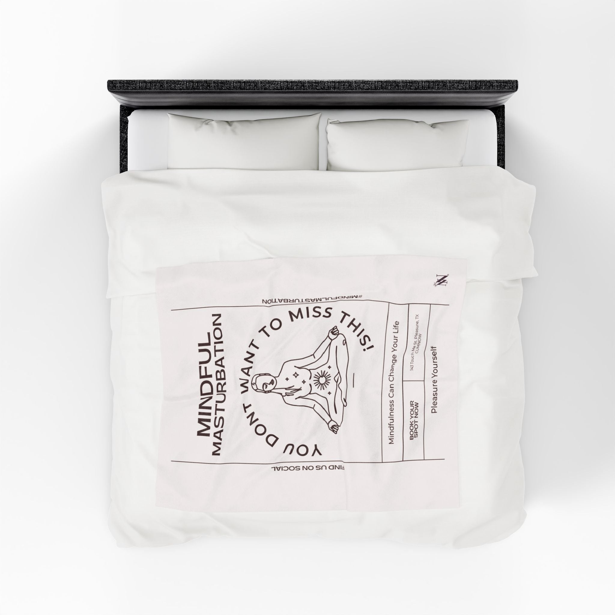 Mindful Masturbation | Mix & Match Velveteen Fun-Flirty Lovers’ Blankets