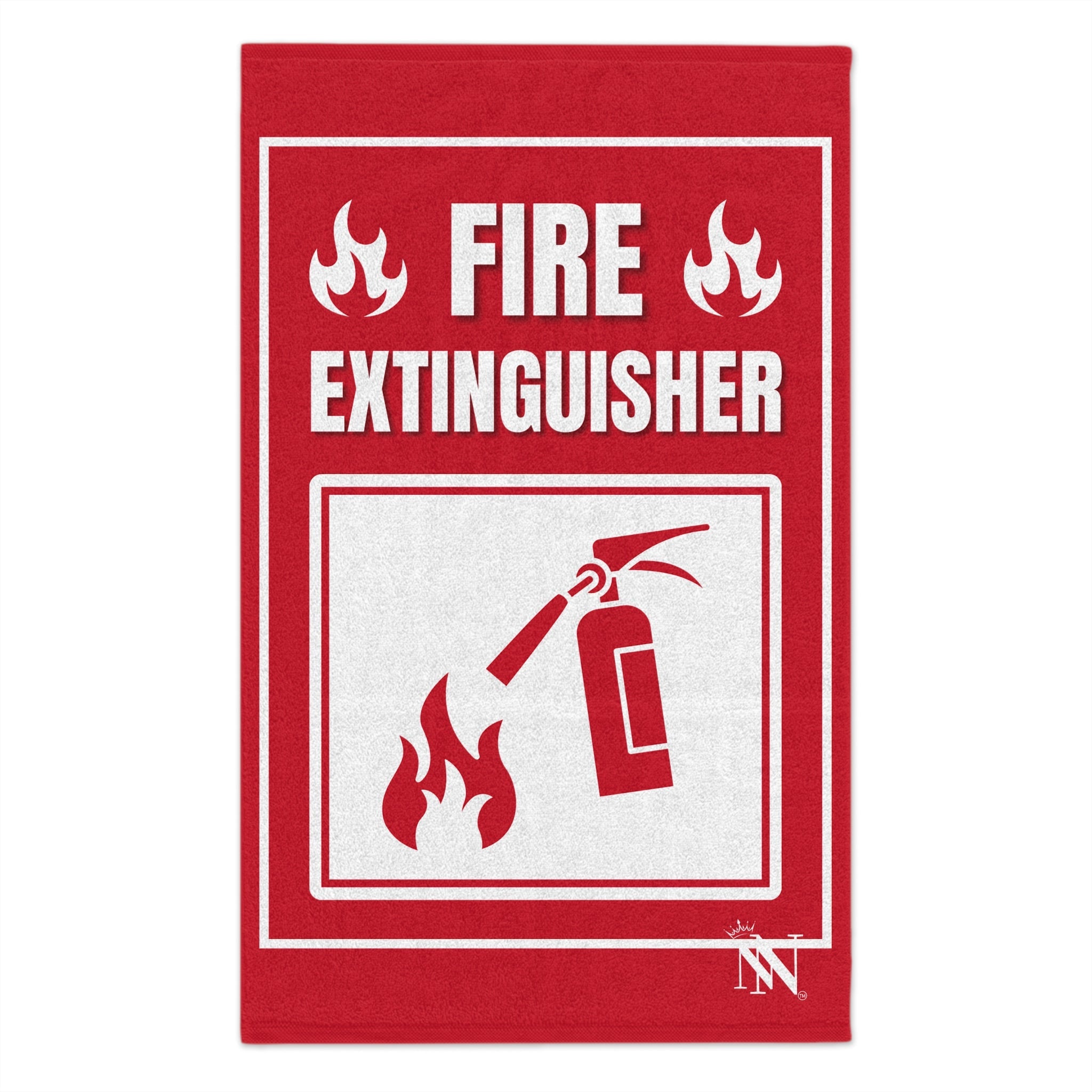 Fire Extinguisher | Mix & Match Soft Fun-Flirty Lovers’ Towels