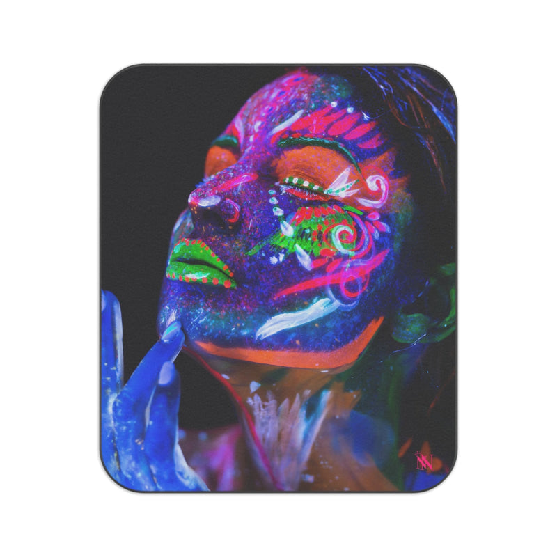 Painted Glow Blacklight Graphic | Mix Match Fun-Flirty Lovers’ Water-Resistant Blankets