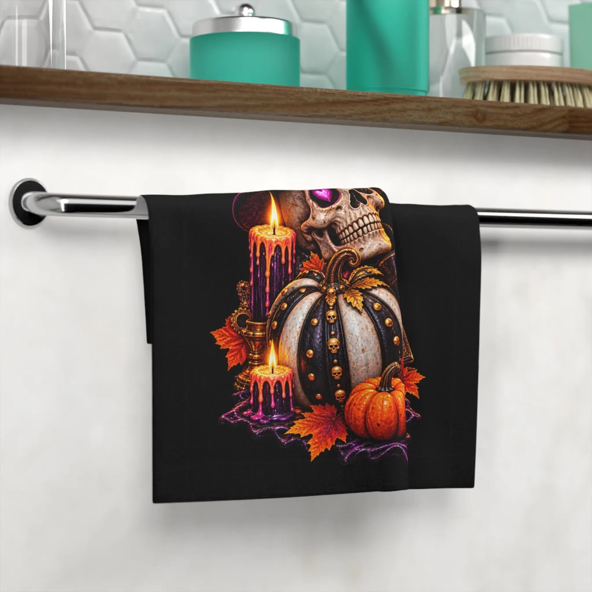 Spells & Naughty Thoughts Skull | Nectar Napkins Lils’ Fun-Flirty Lovers’ Towels