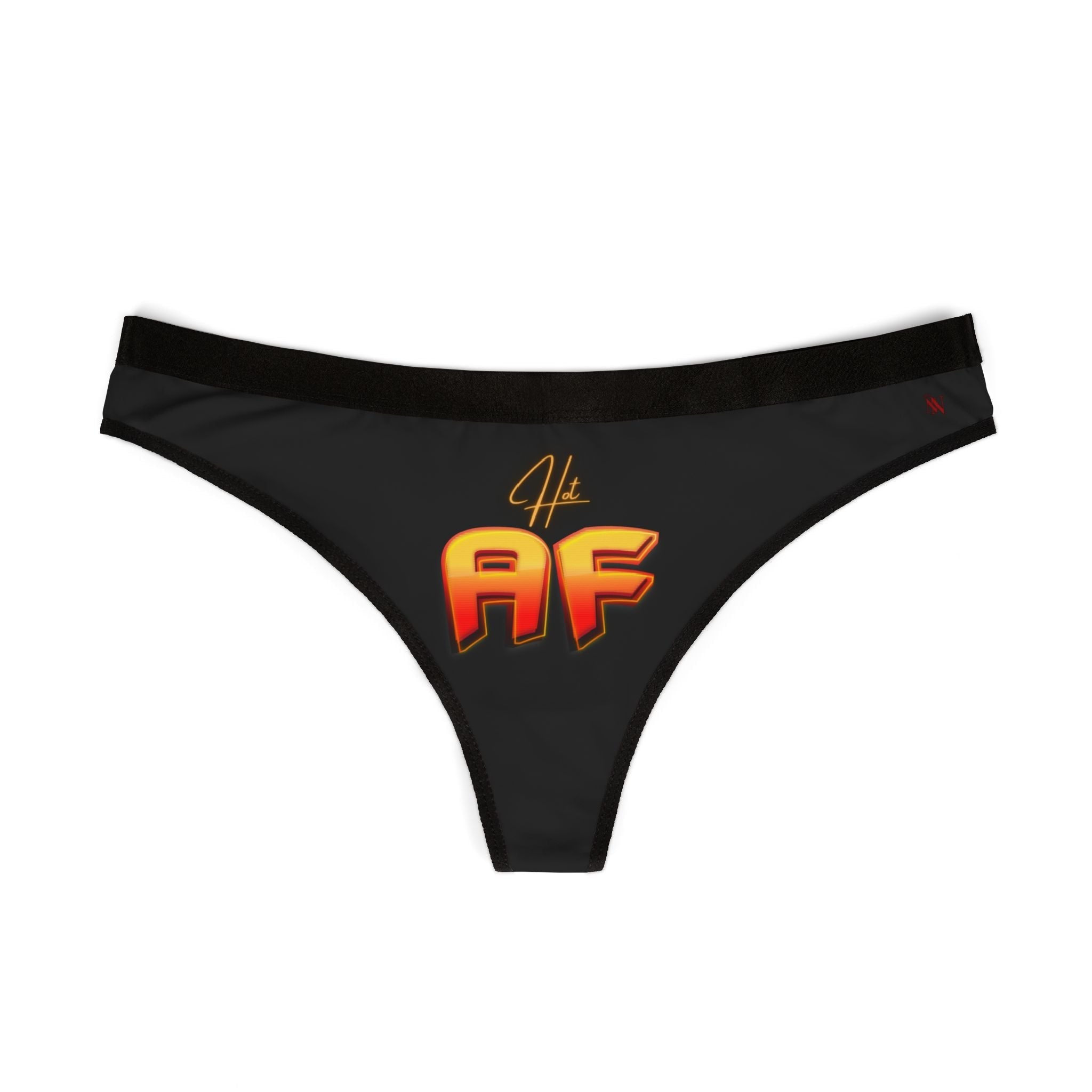 Flaming Hot AF | Mix & Match Women’s Fun-Flirty Lovers’ Thongs