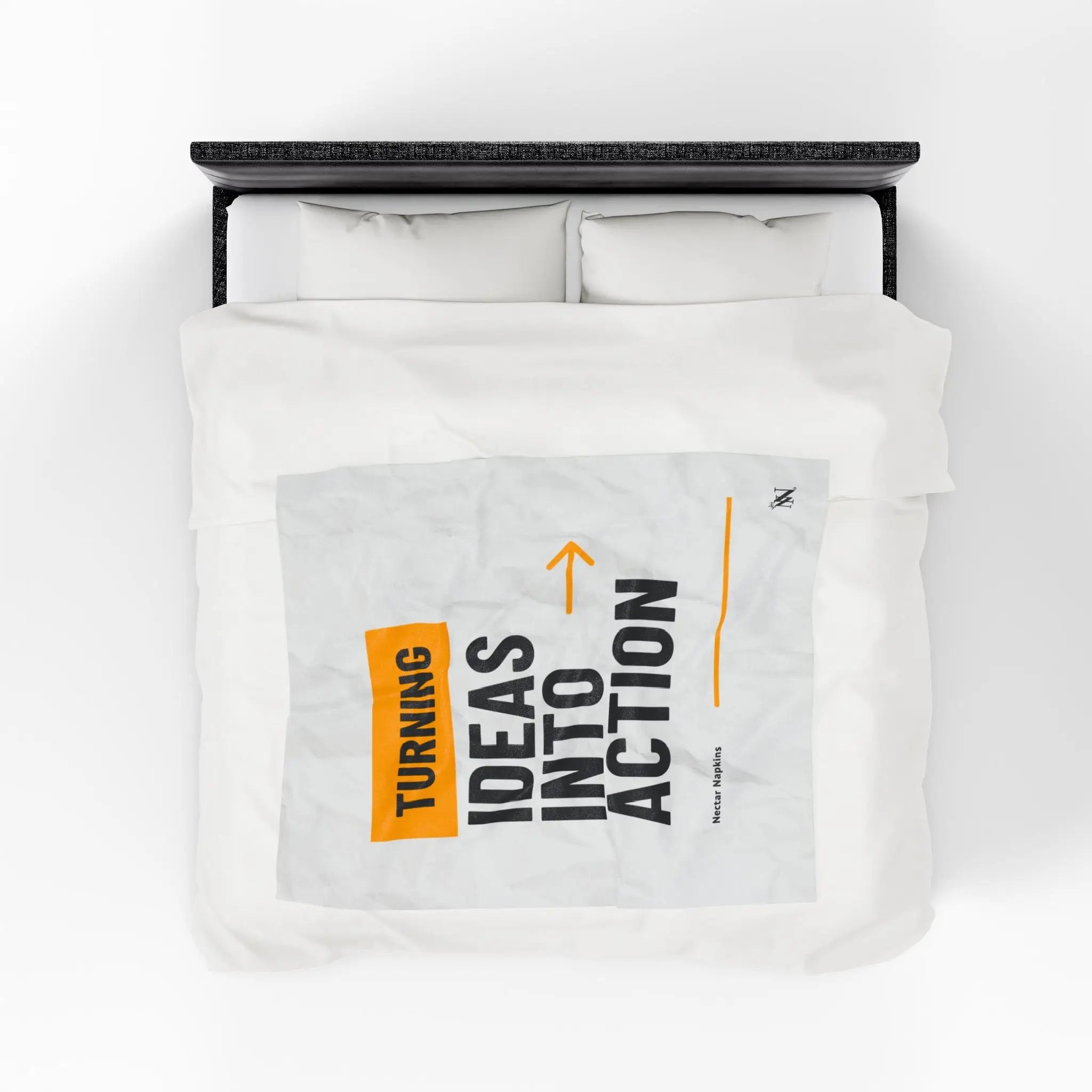 Turning Ideas into Action Lovers’ Silky Soft Blanket