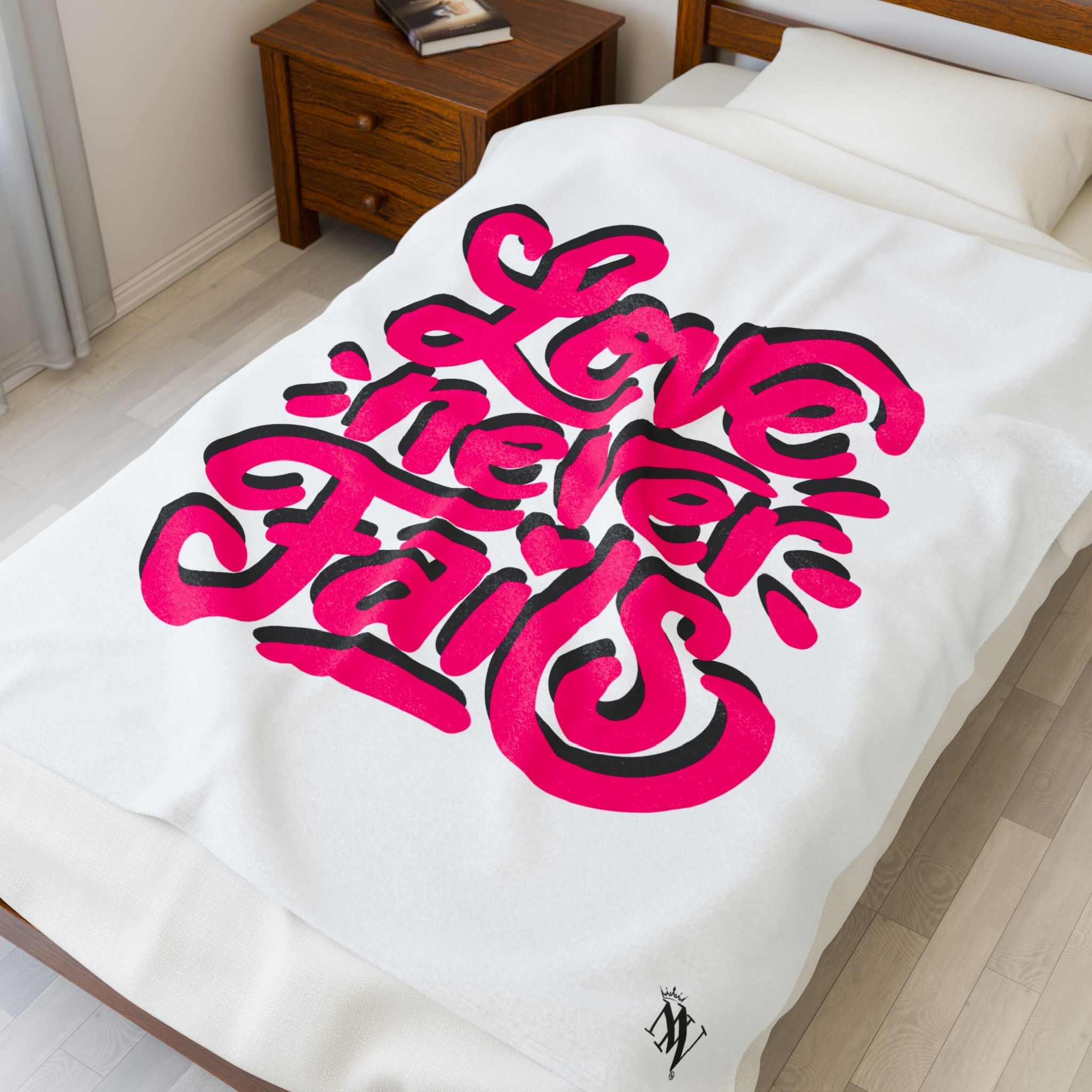 Love Never Fails | Mix & Match Velveteen Fun-Flirty Lovers’ Blankets