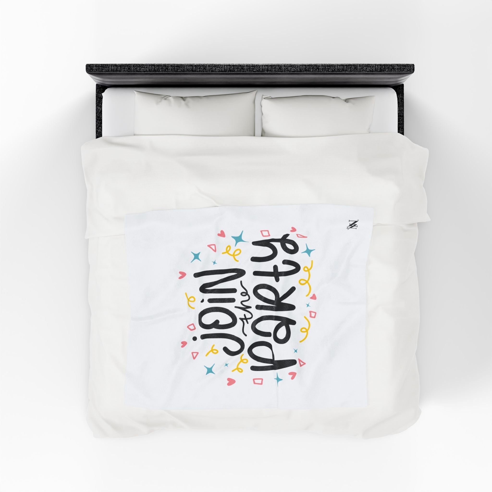 Join the Party | Mix & Match Velveteen Fun-Flirty Lovers’ Blankets