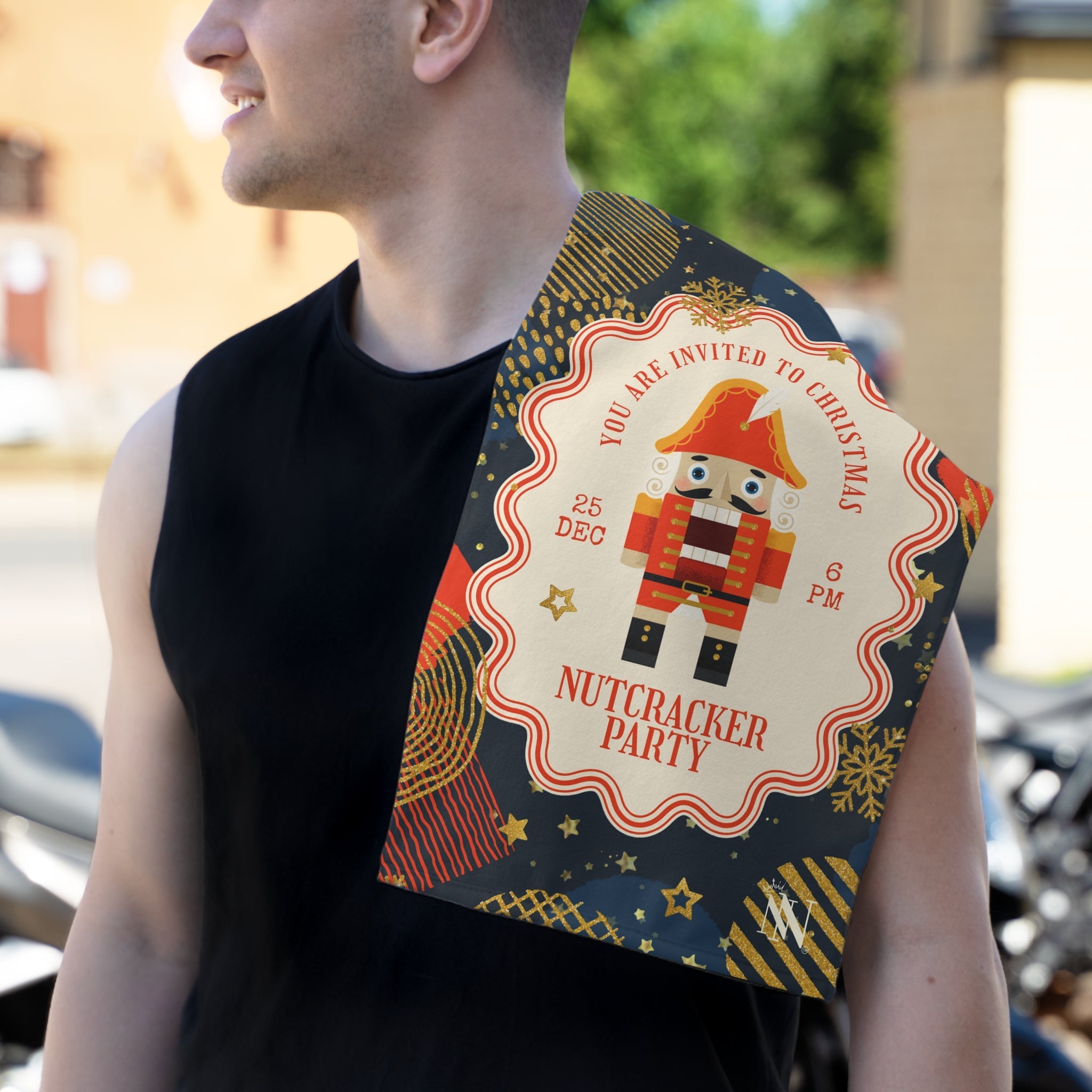 Christmas Nutcracker Party | Mix & Match Soft Fun-Flirty Lovers’ Towels