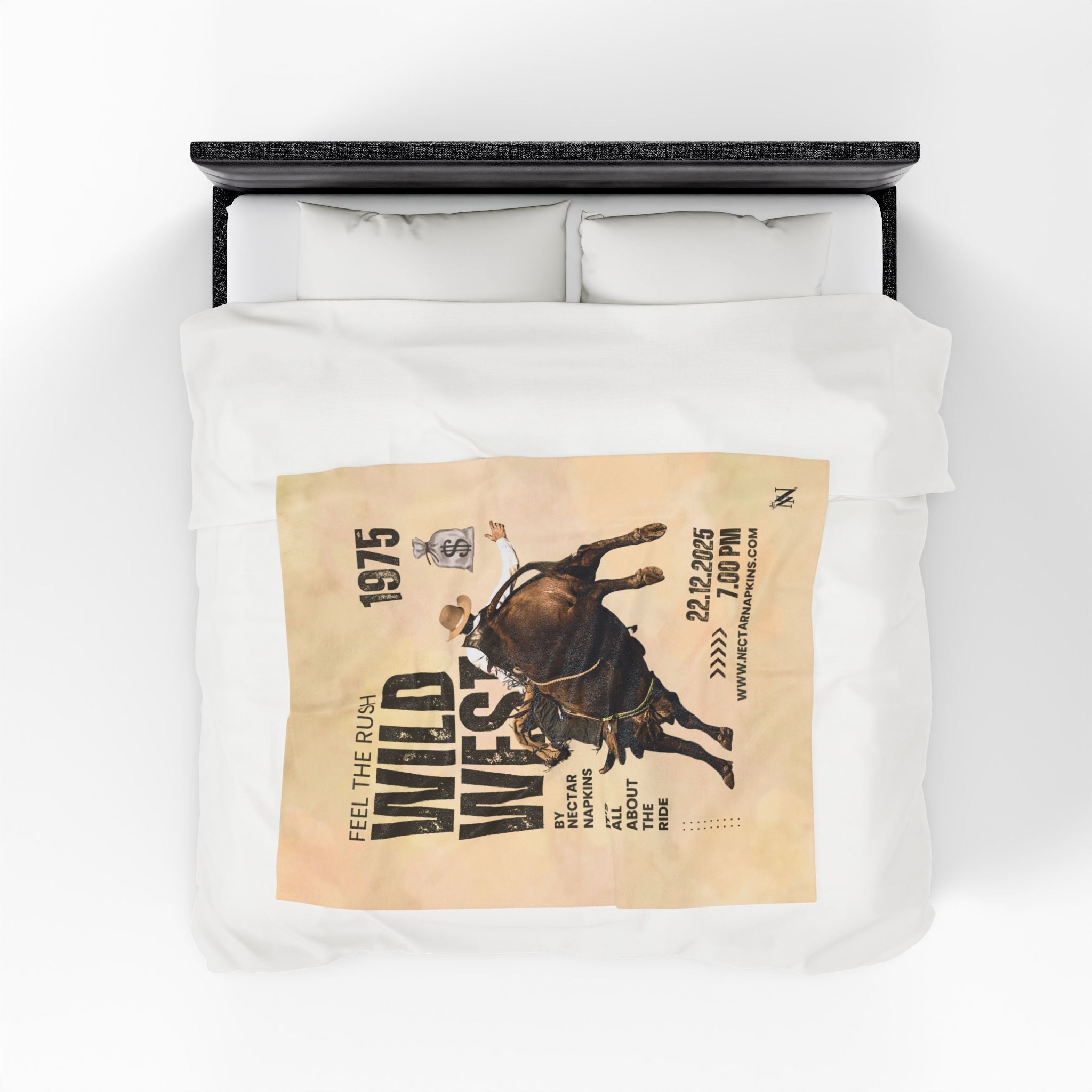 Wild West Poster Lovers’ Gifts Sexy Plush Soft Cozy Flirty Blanket