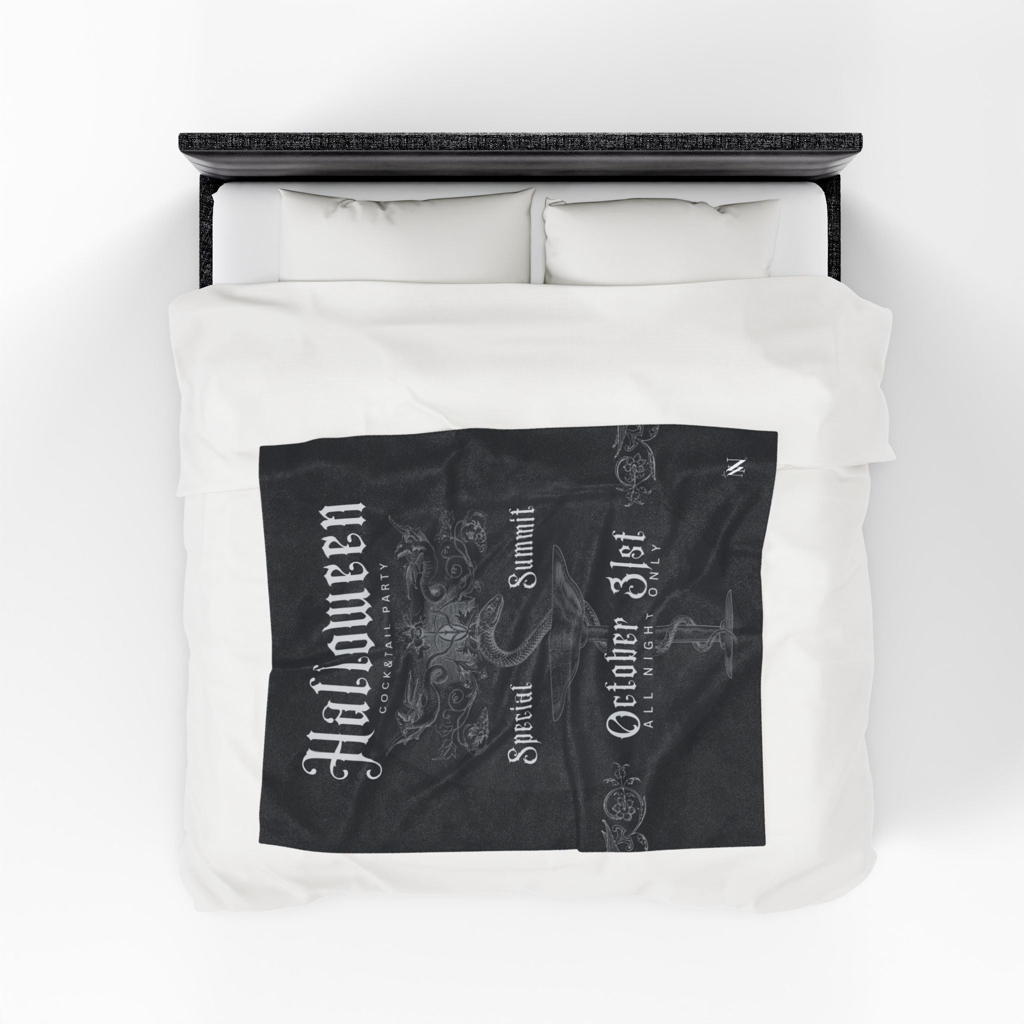 Halloween Summit | Mix & Match Velveteen Fun-Flirty Lovers’ Blankets