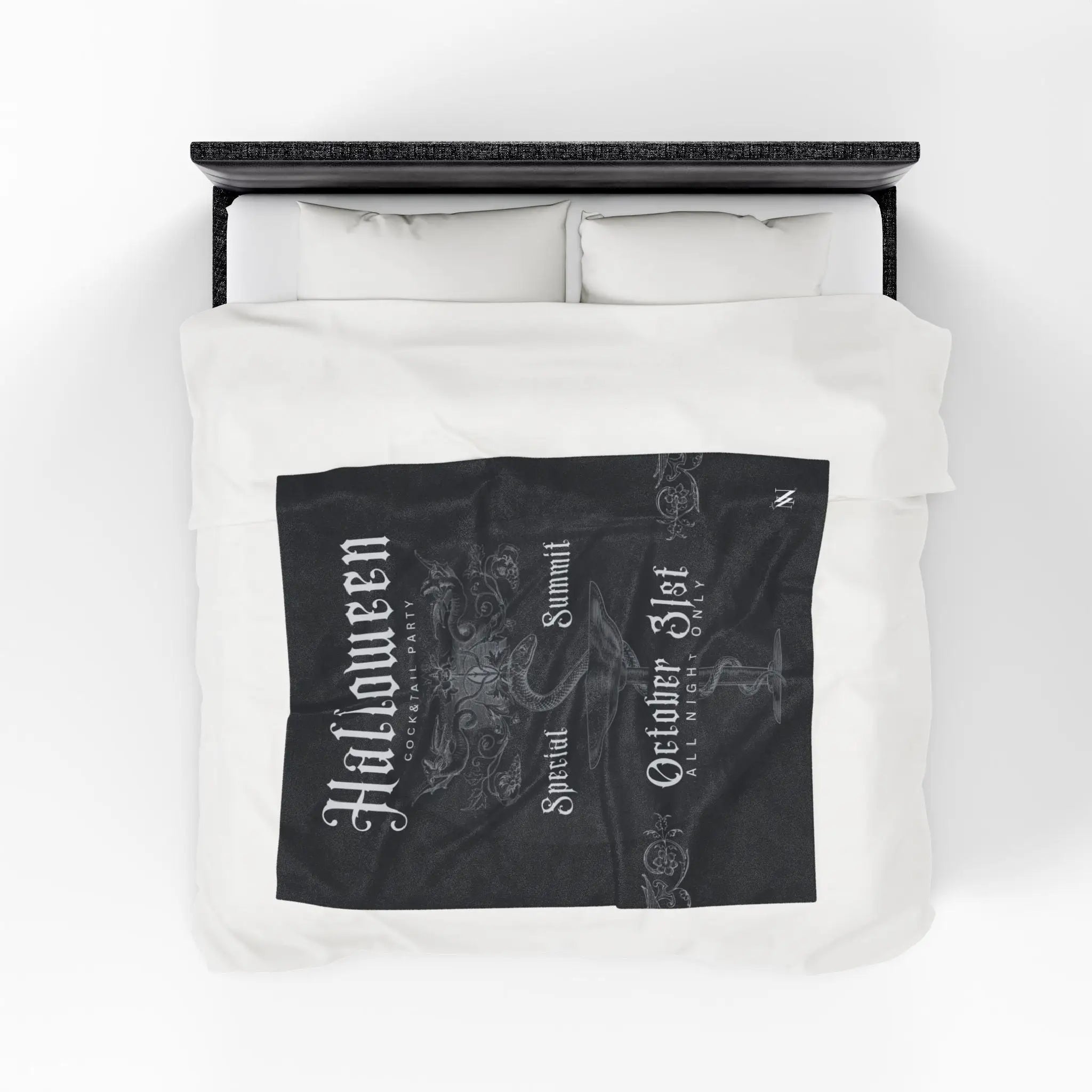 Halloween Summit | Mix & Match Velveteen Fun-Flirty Lovers’ Blankets
