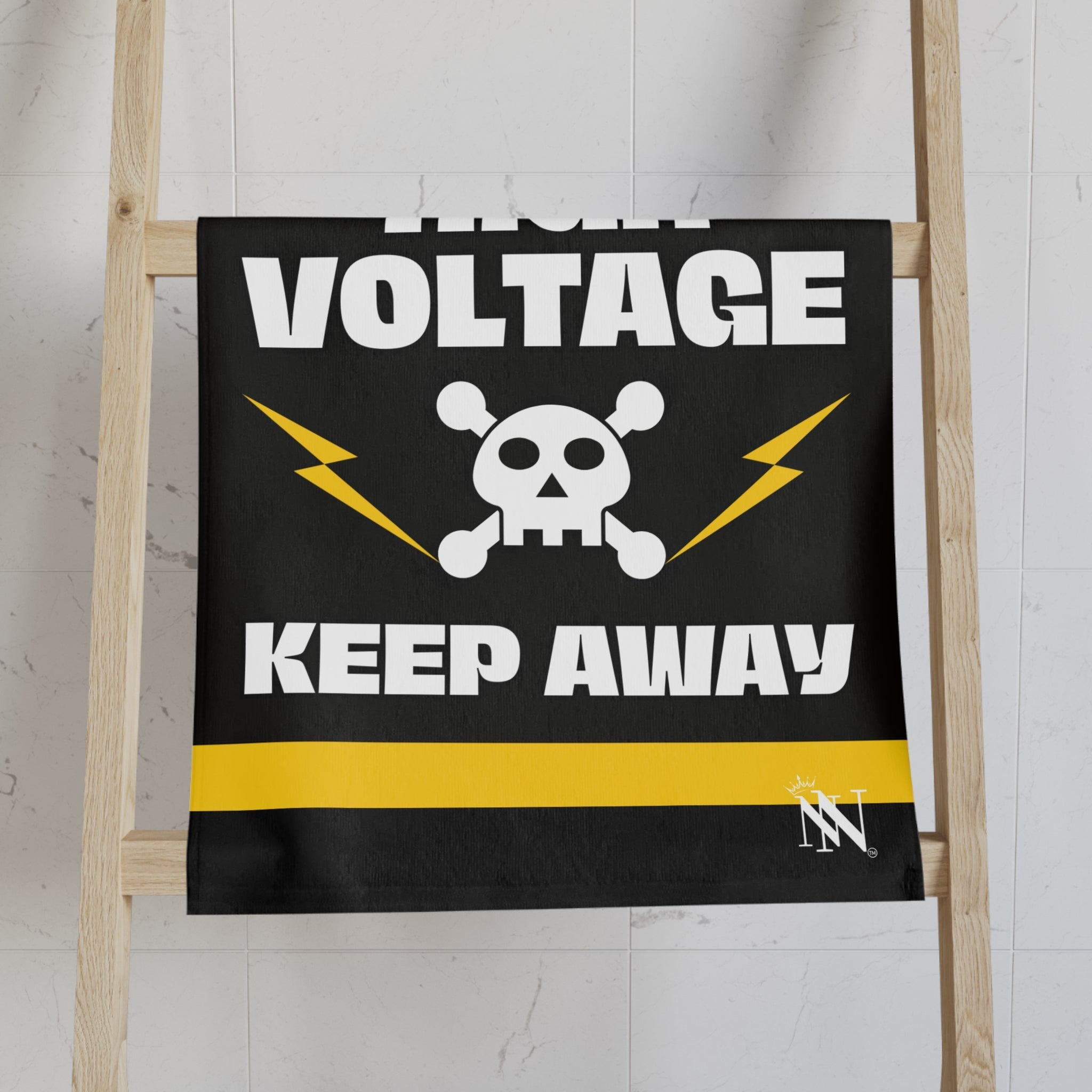 Danger High Voltage | Mix & Match Classic Fun-Flirty Lovers’ Towels