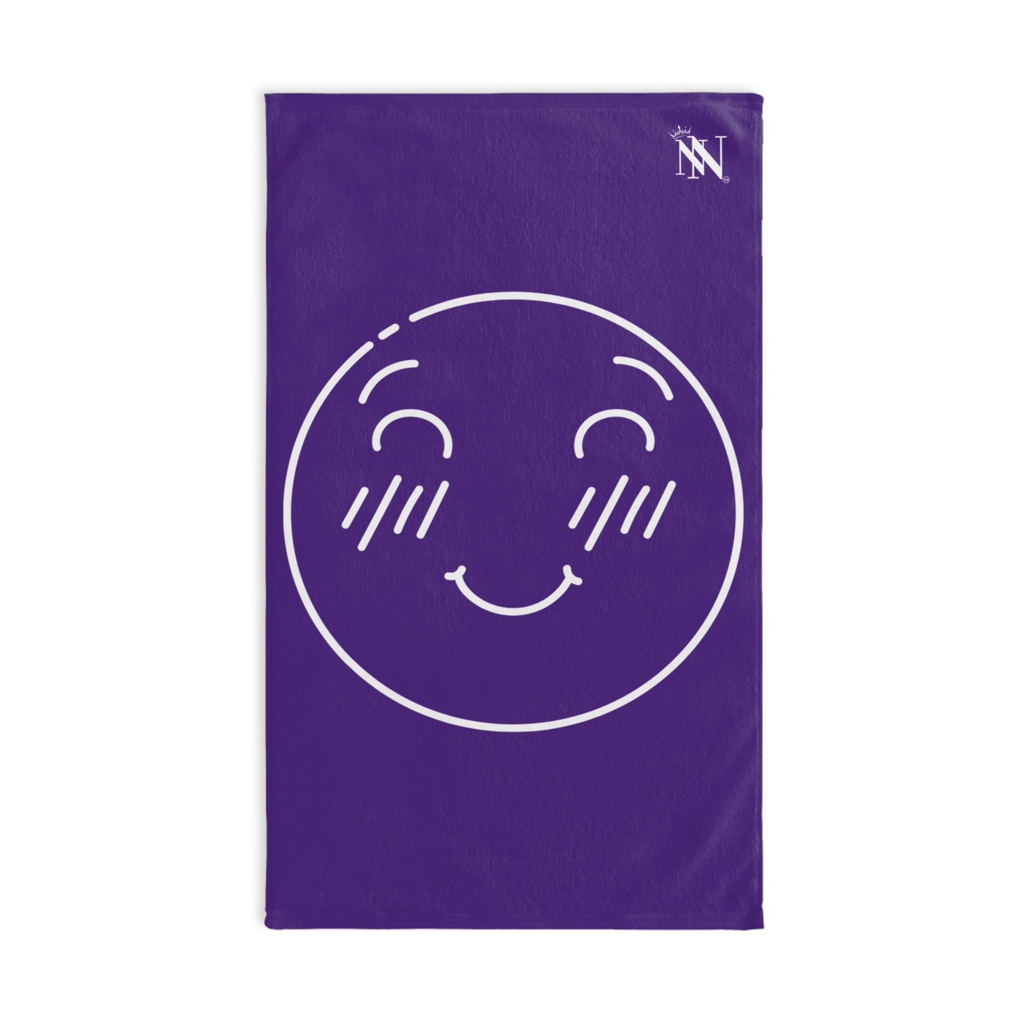 Yes Emoji Purple Cum Towel
