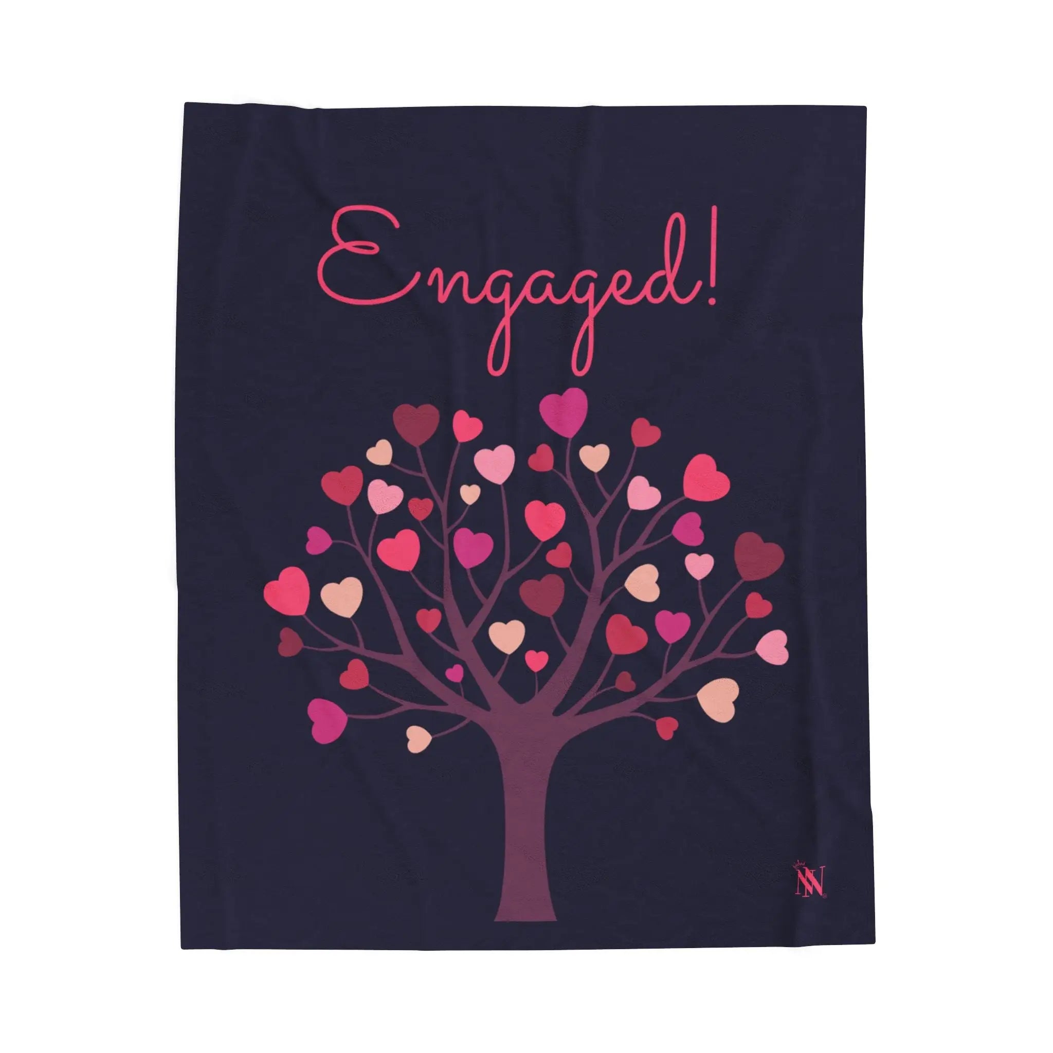 Engaged! Tree of Love | Nectar Napkins Fun-Flirty Lovers’ Blankets