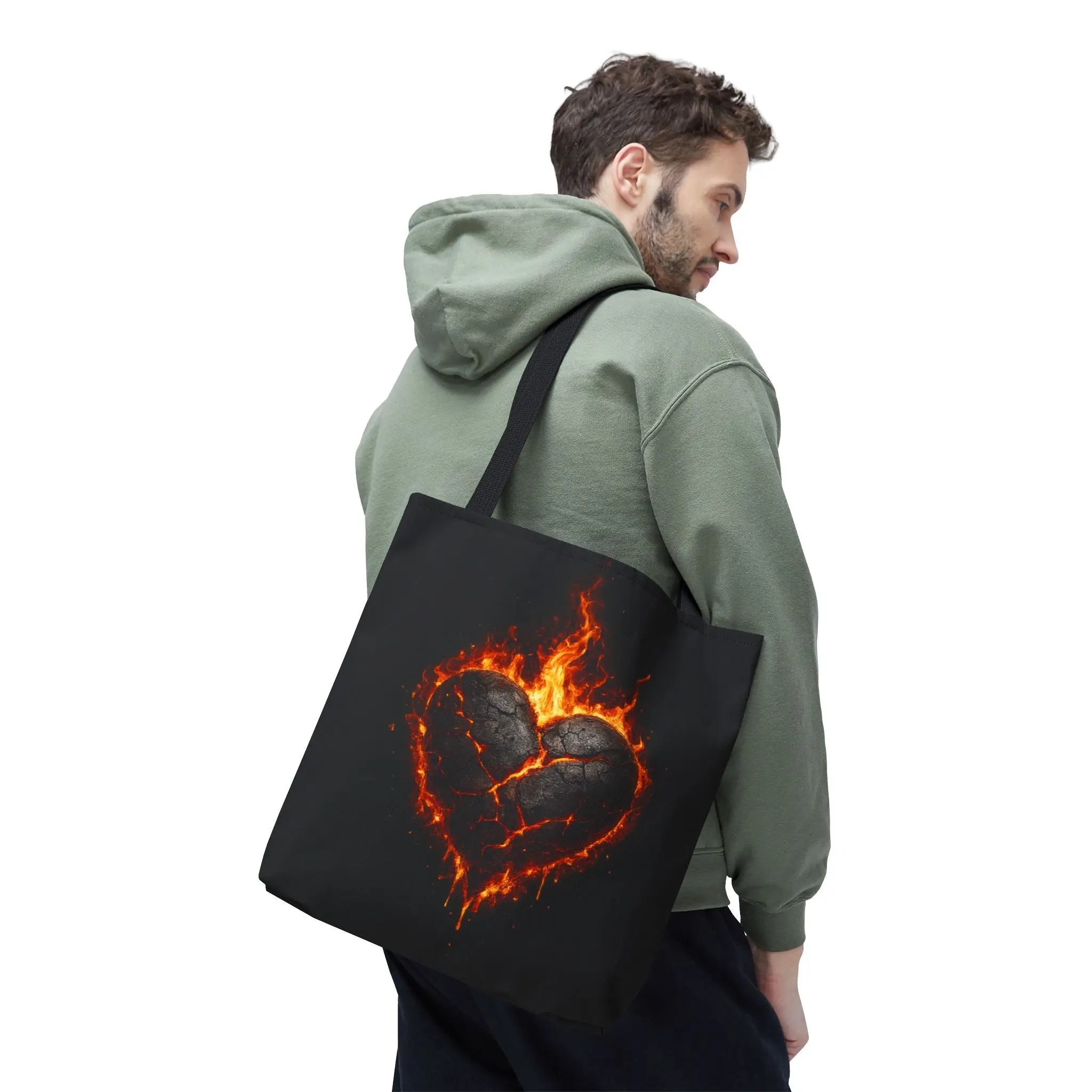 Burning Heart | Nectar Napkins Fun-Flirty Lovers’ Totes