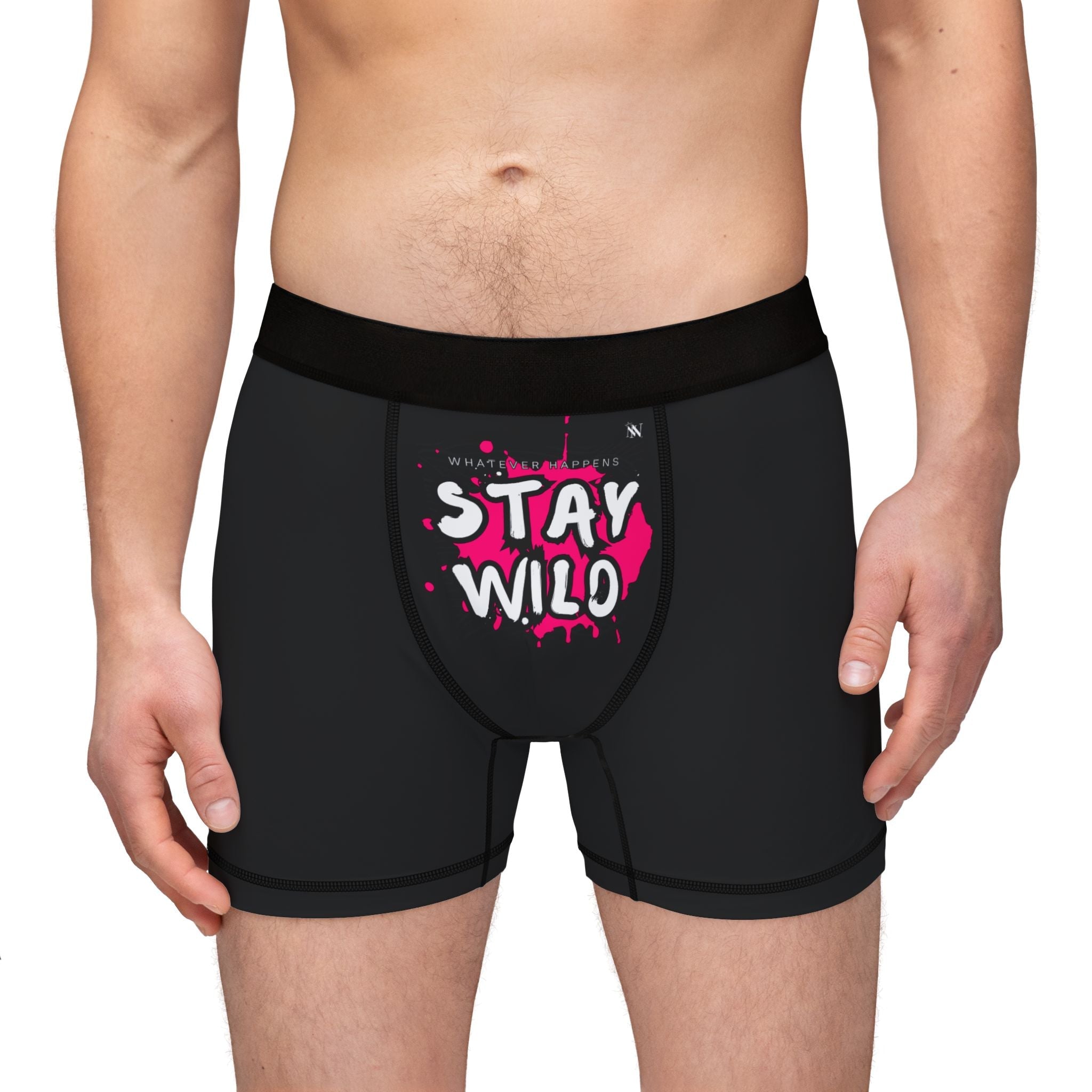 Whatever Happens Stay Wild | Mix & Match Men’s Fun-Flirty Lovers’ Boxer Briefs