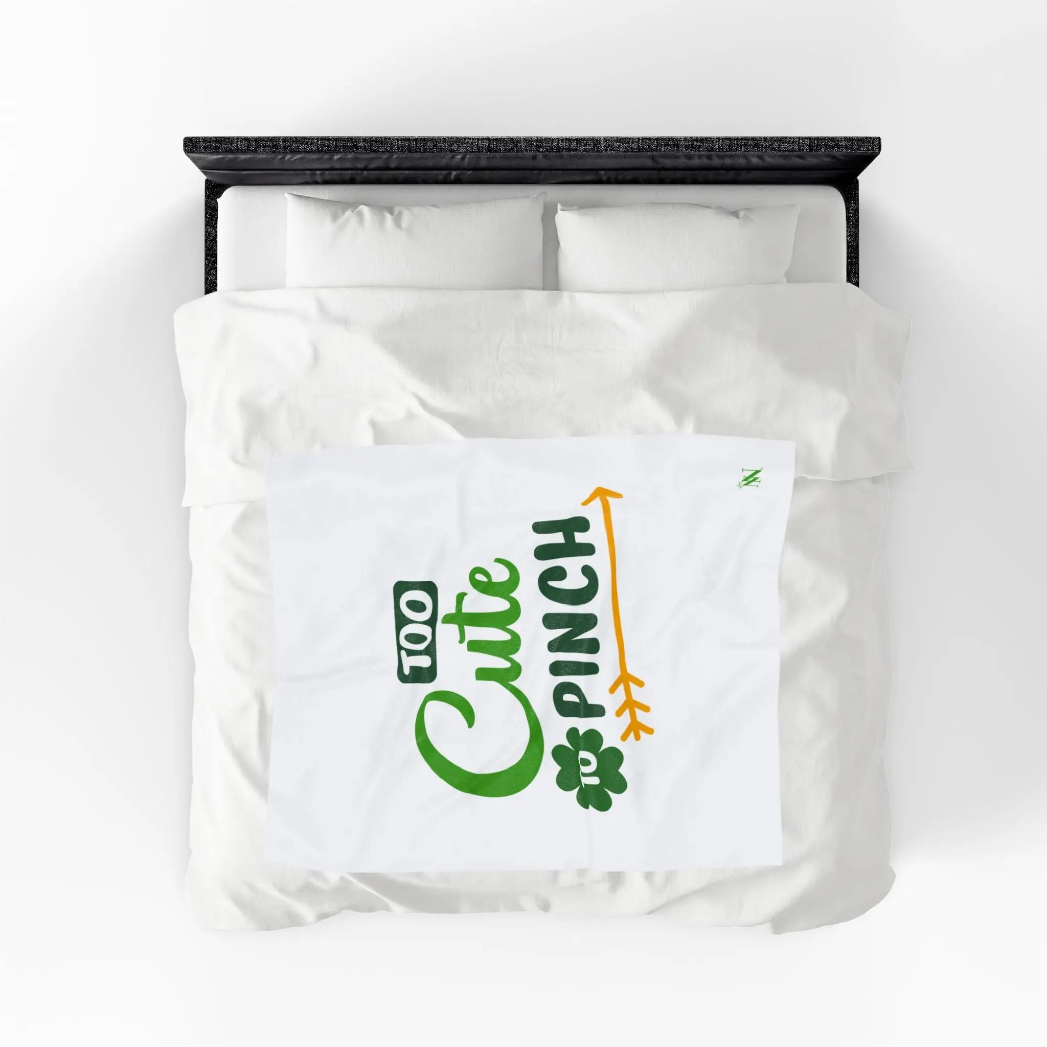 Too Cute to Pinch St. Patrick’s Day | Mix & Match Soft Fun-Flirty Lovers’ Blankets