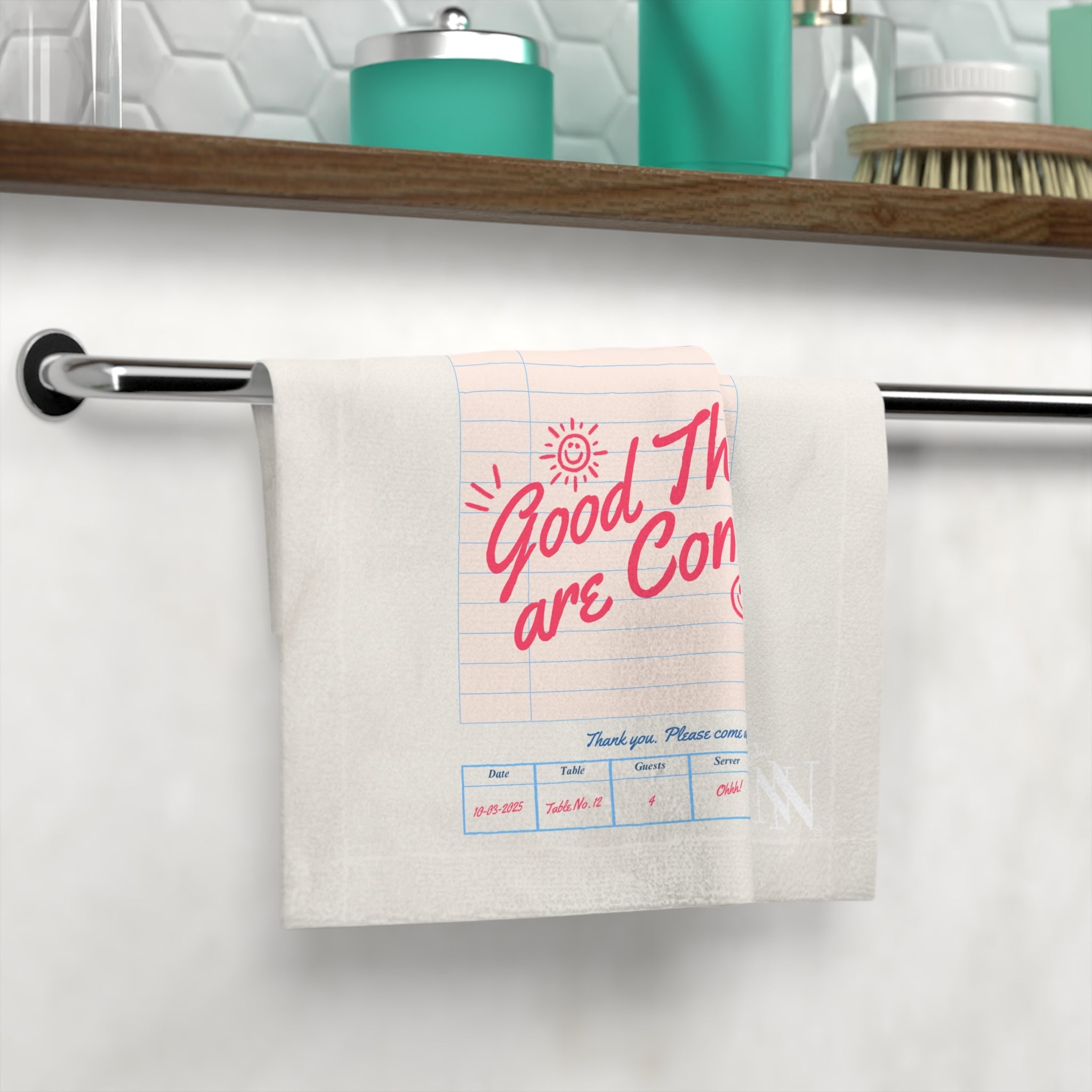 Good Things Are Coming! Guest Check | Mix & Match Lils’ Fun-Flirty Lovers’ Towels
