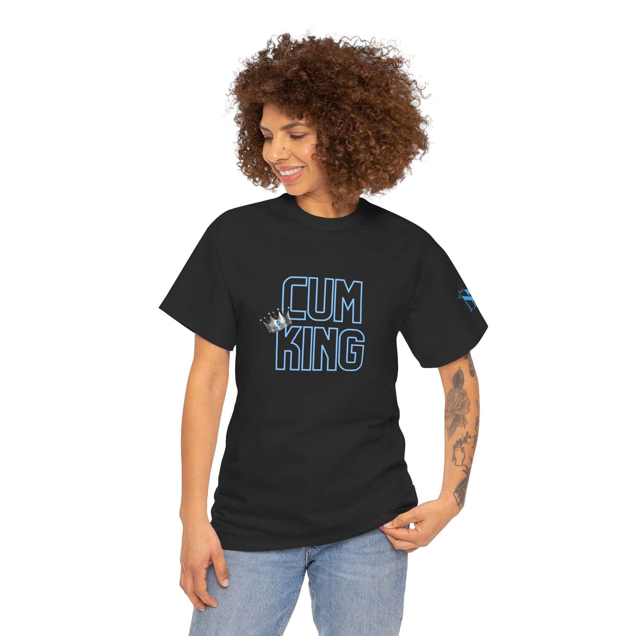 Cum King | Mix & Match 100% Cotton Unisex Fun-Flirty Lovers’ Tees