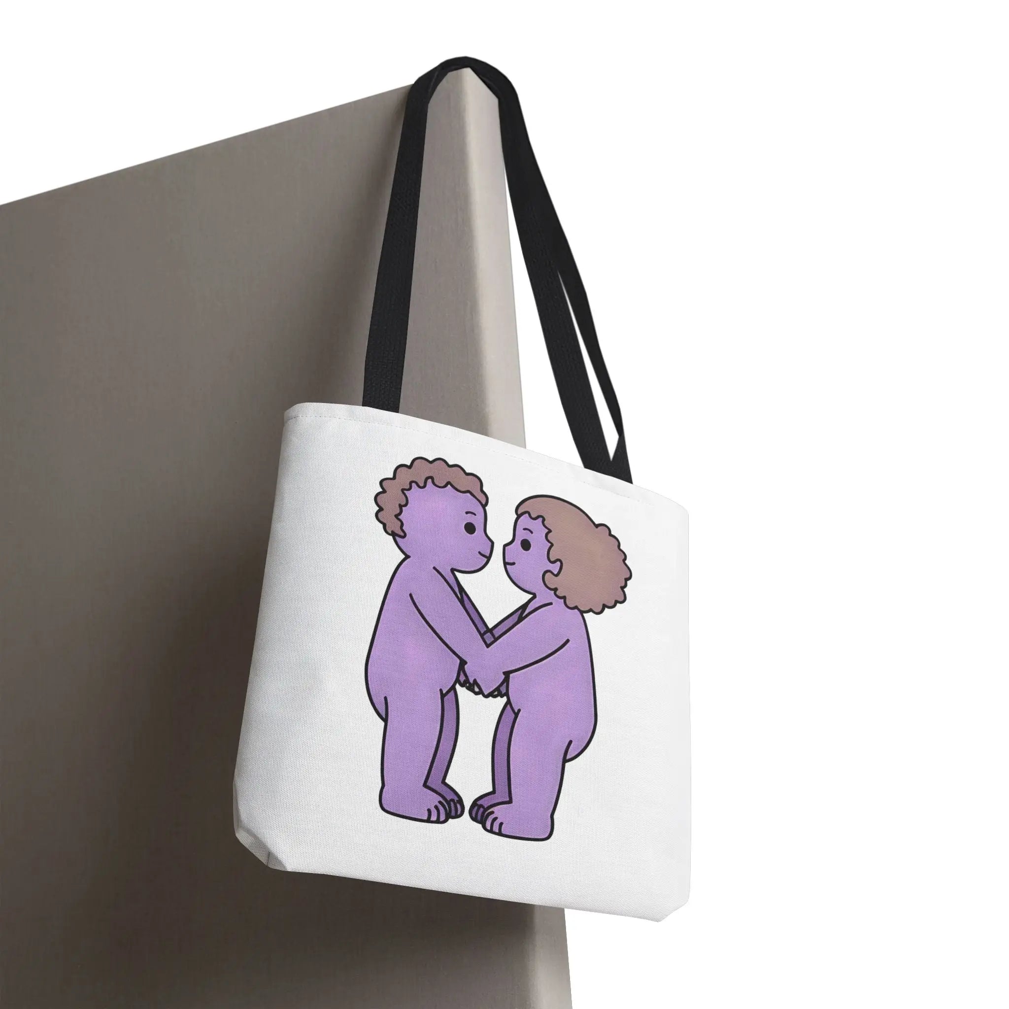 Naked Couple Emoji | Mix & Match Fun-Flirty Lovers’ Totes