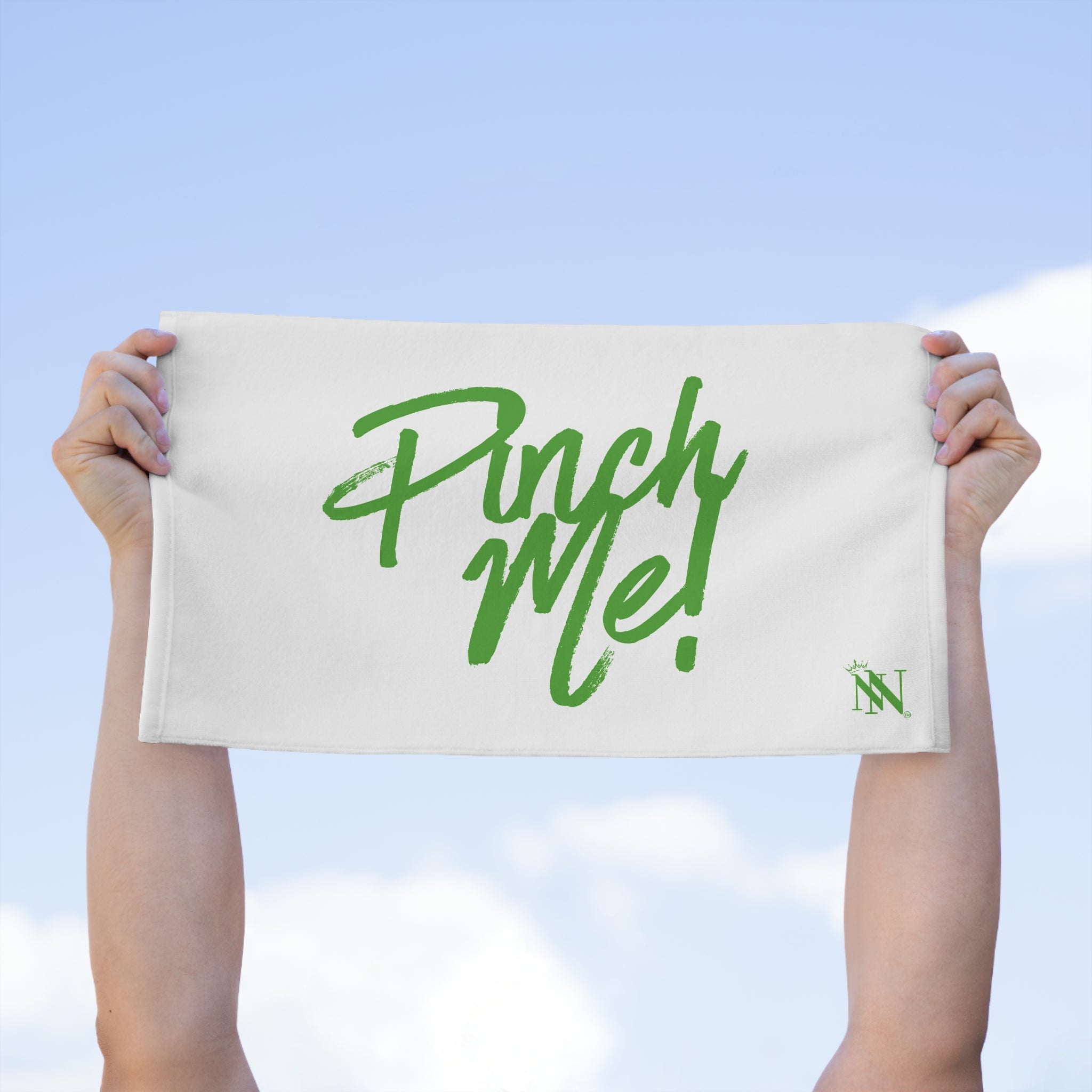 Pinch Me! Irish Green | Mix & Match Soft Fun-Flirty Lovers’ Towels