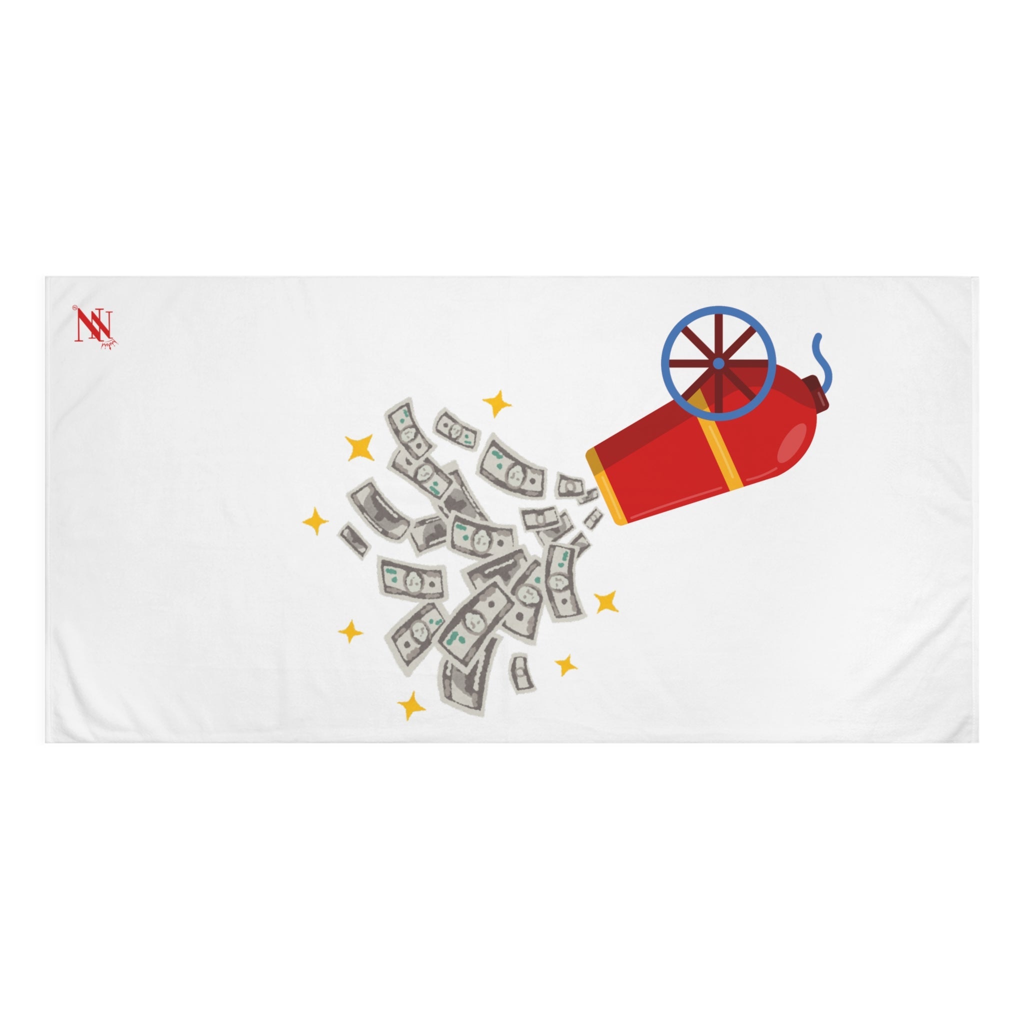 Money Shot Cannon Emoji | Mix & Match XL Fun-Flirty Lovers’ Towels