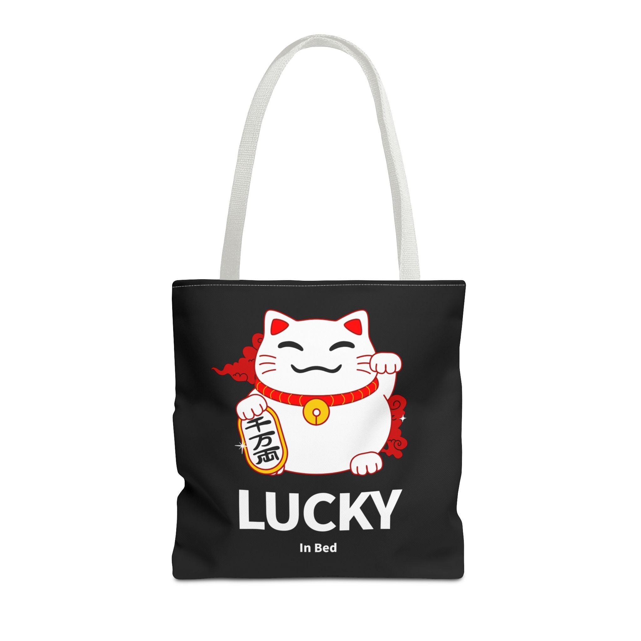 Lucky In Bed Beckoning Cat | Mix & Match Fun-Flirty Lovers’ Totes