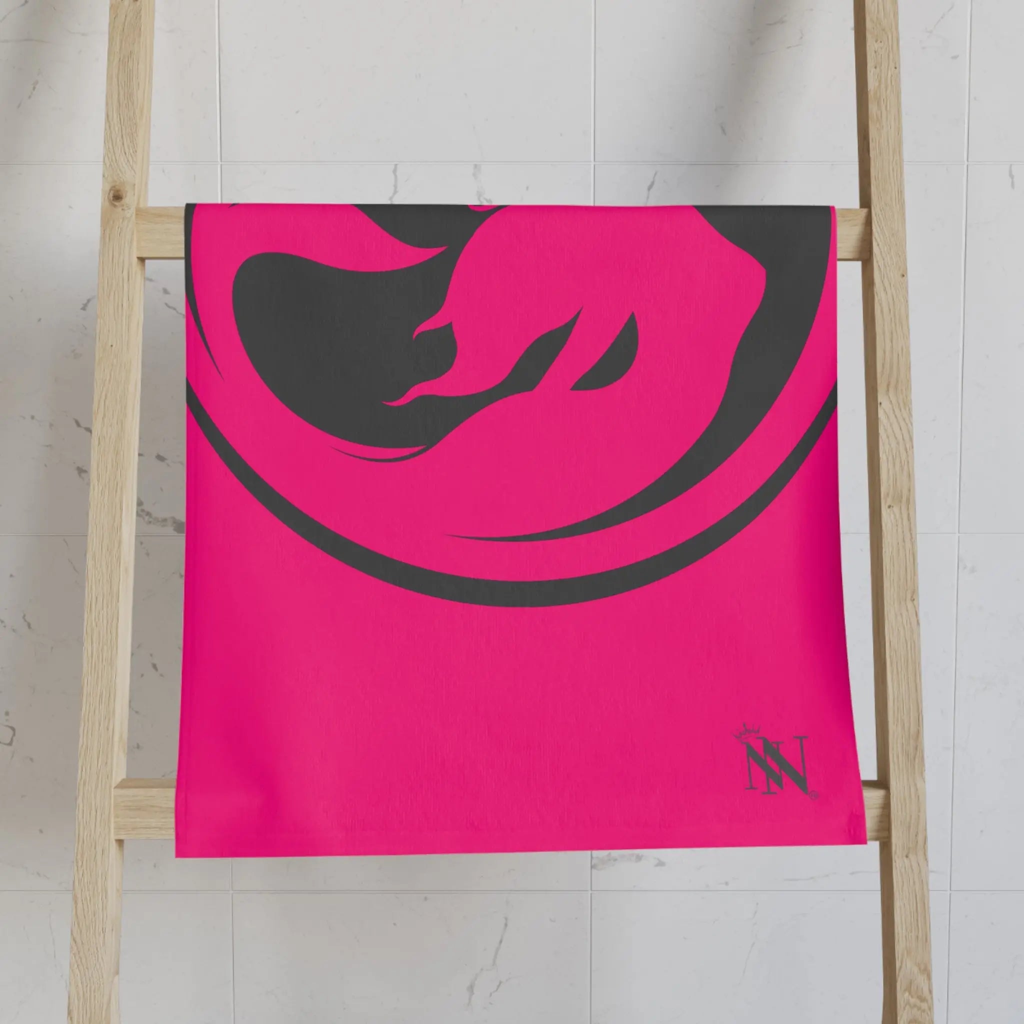 Mermaid Eclipse Signature Pink Cum Towel