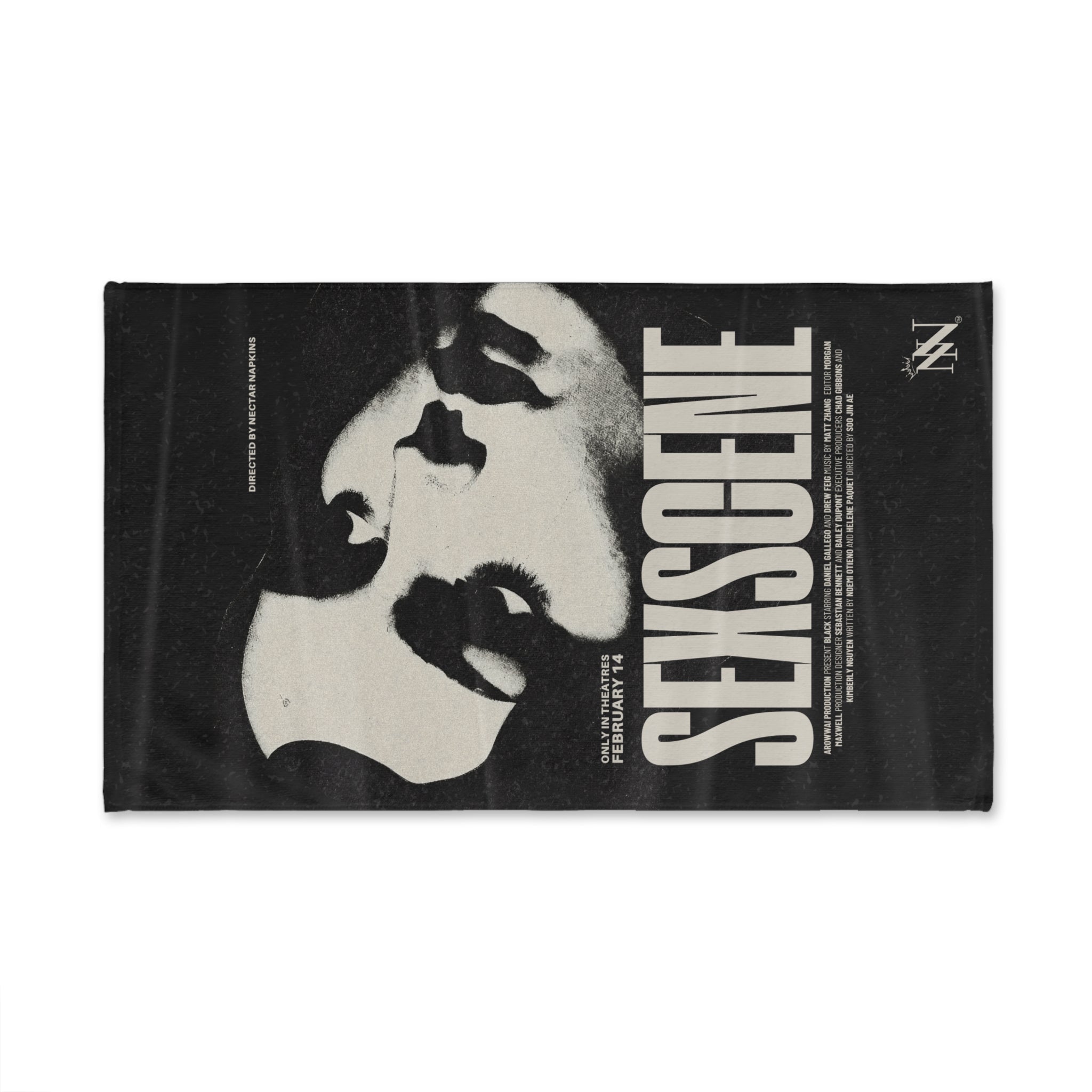 Sex Scene Movie Poster | Mix & Match Classic Fun-Flirty Lovers’ Towels