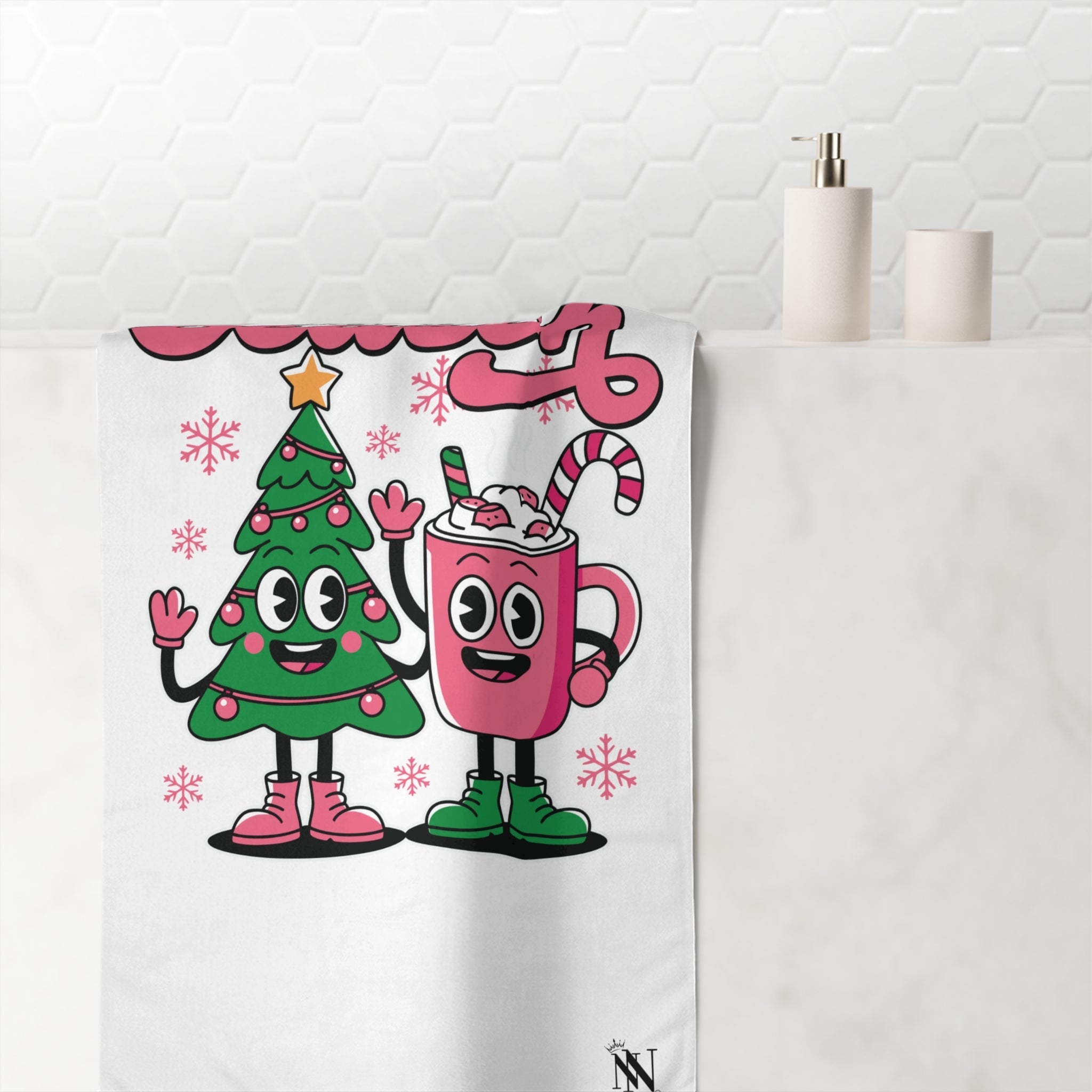 Tis’ The Season | Mix & Match XL Fun-Flirty Lovers’ Towels