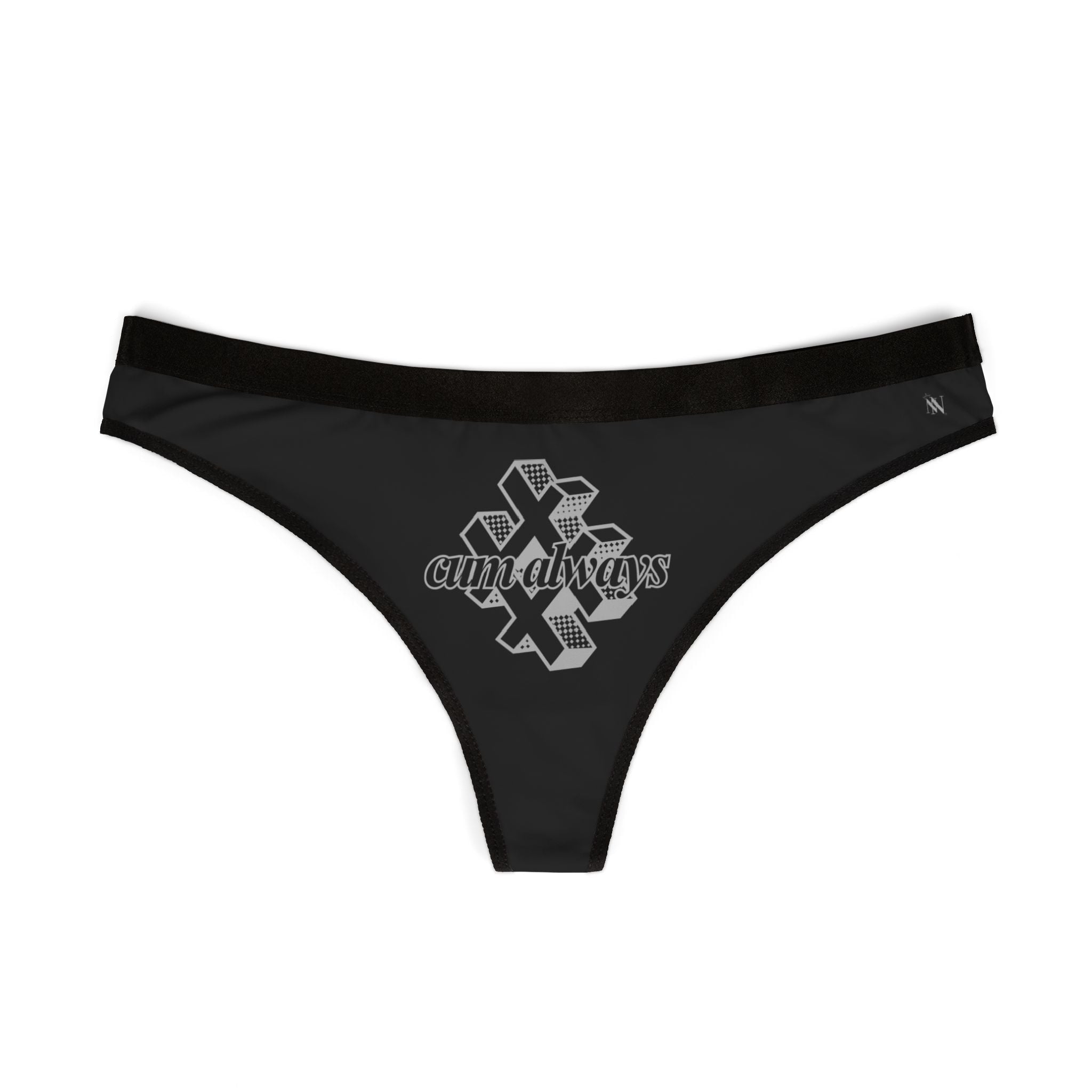 # Cum Always | Mix & Match Women’s Fun-Flirty Lovers’ Thongs
