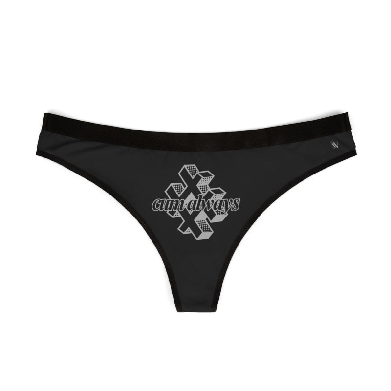 # Cum Always | Mix & Match Women’s Fun-Flirty Lovers’ Thongs