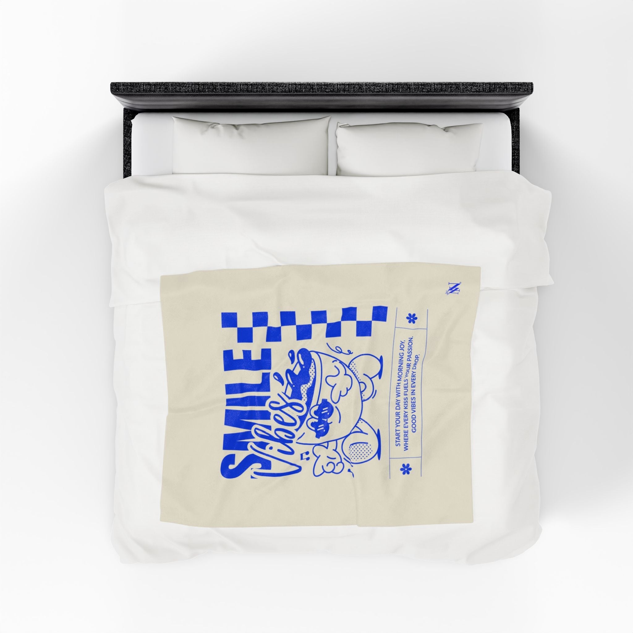 Smile Vibes | Mix & Match Velveteen Fun-Flirty Lovers’ Blankets