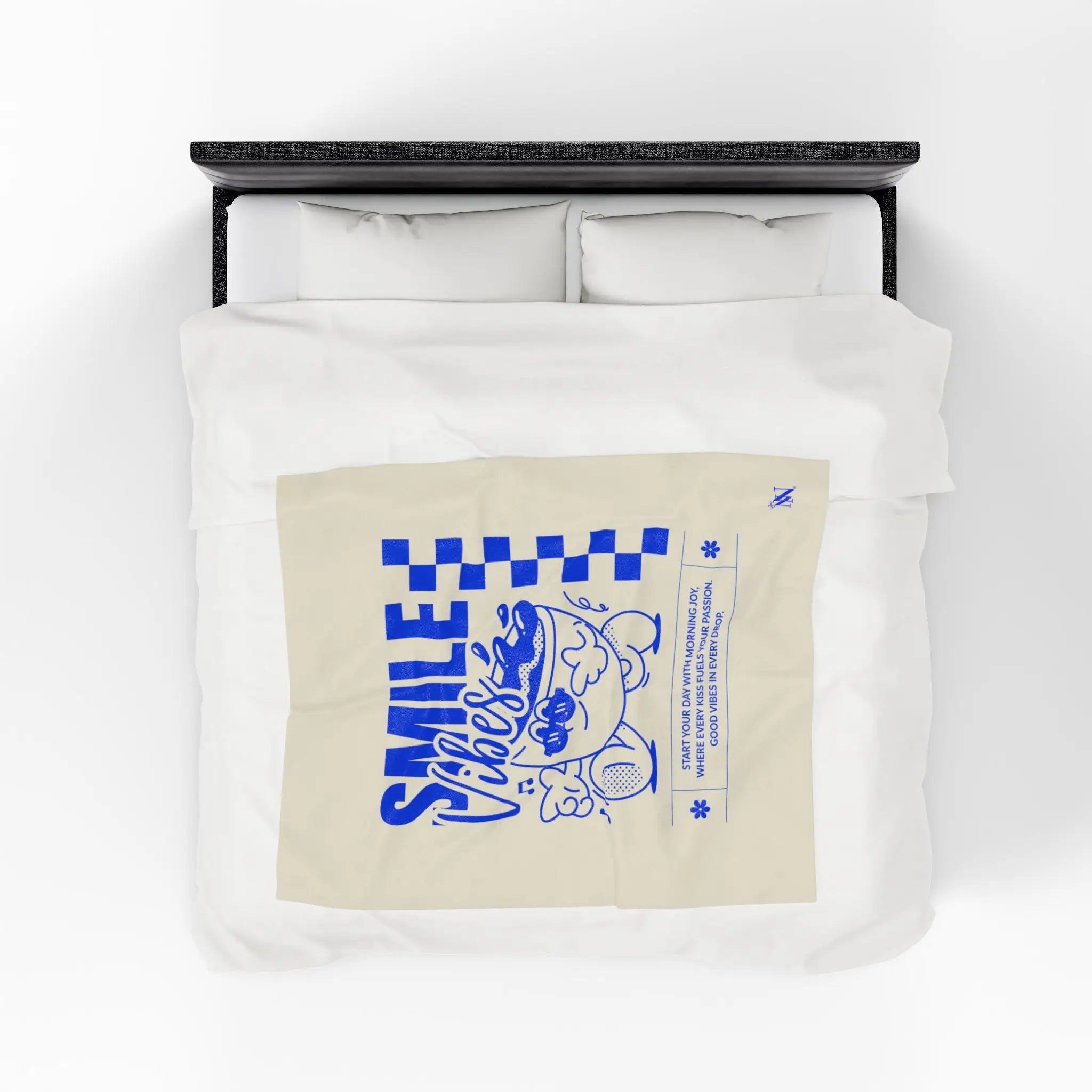 Smile Vibes | Mix & Match Velveteen Fun-Flirty Lovers’ Blankets