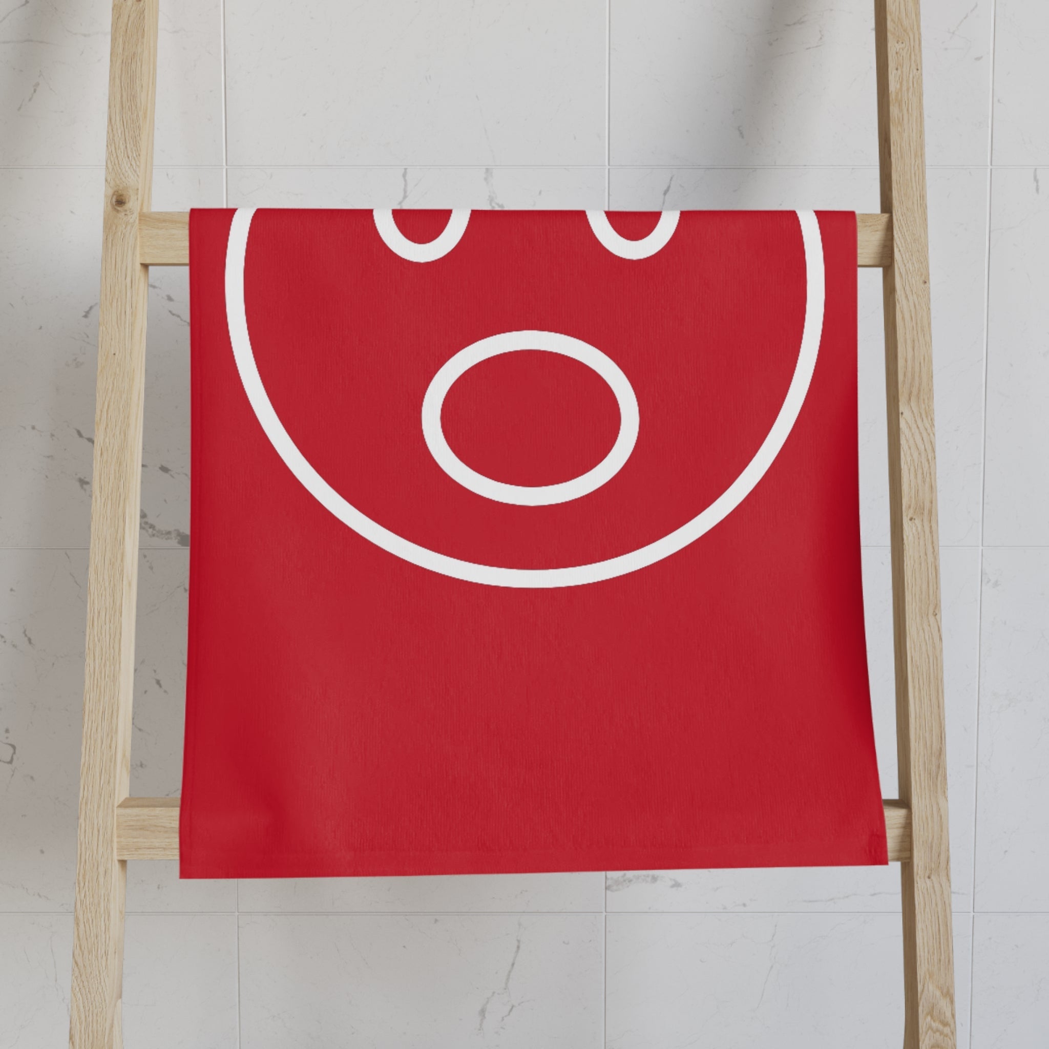 Surprised Emoji Red | Mix & Match Classic Fun-Flirty Loversâ Towels
