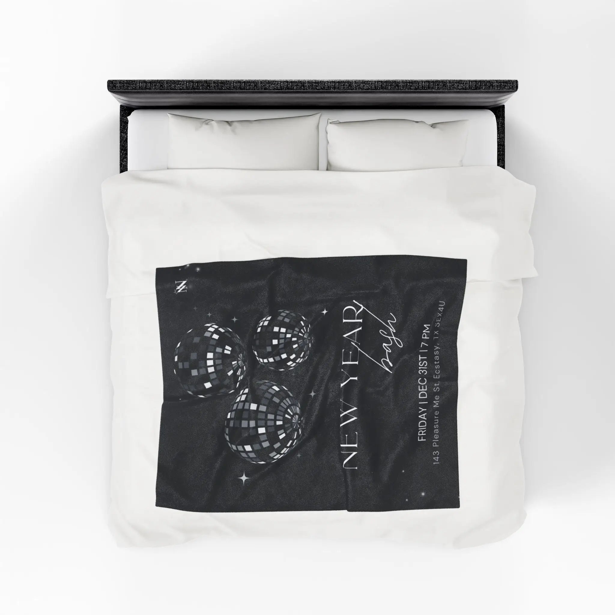New Year Bash | Mix & Match Soft Fun-Flirty Lovers’ Blankets