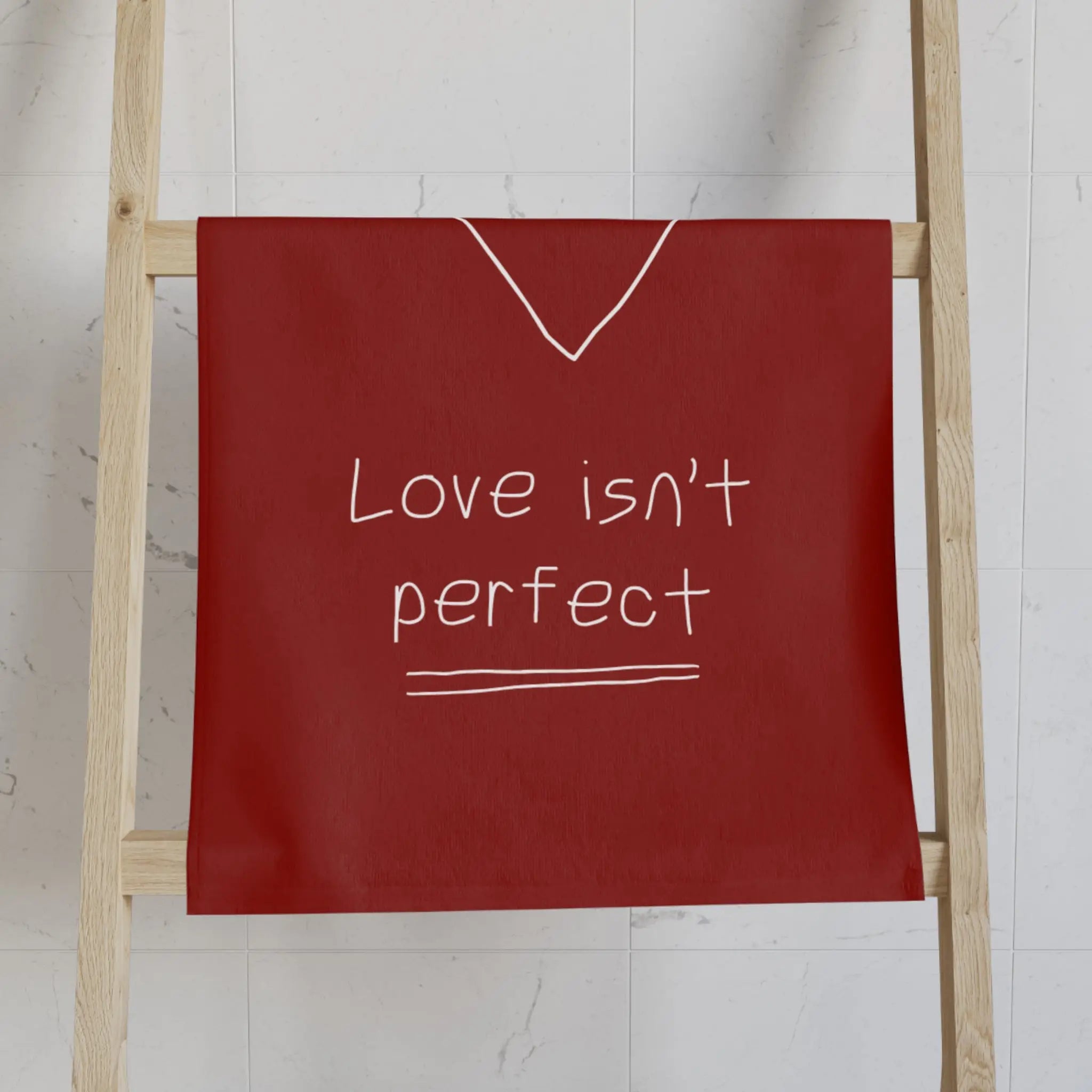 Love Isn’t Perfect Cum Towel