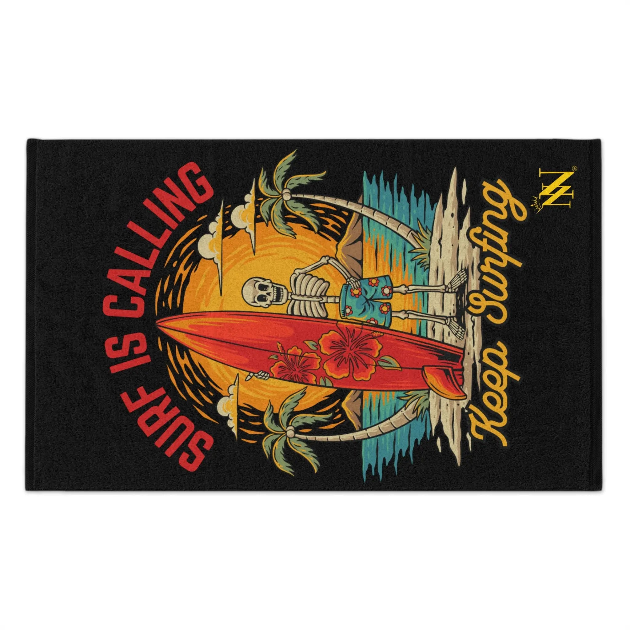 Keep Surfing Skeleton Beach | Mix & Match Soft Fun-Flirty Lovers’ Towels