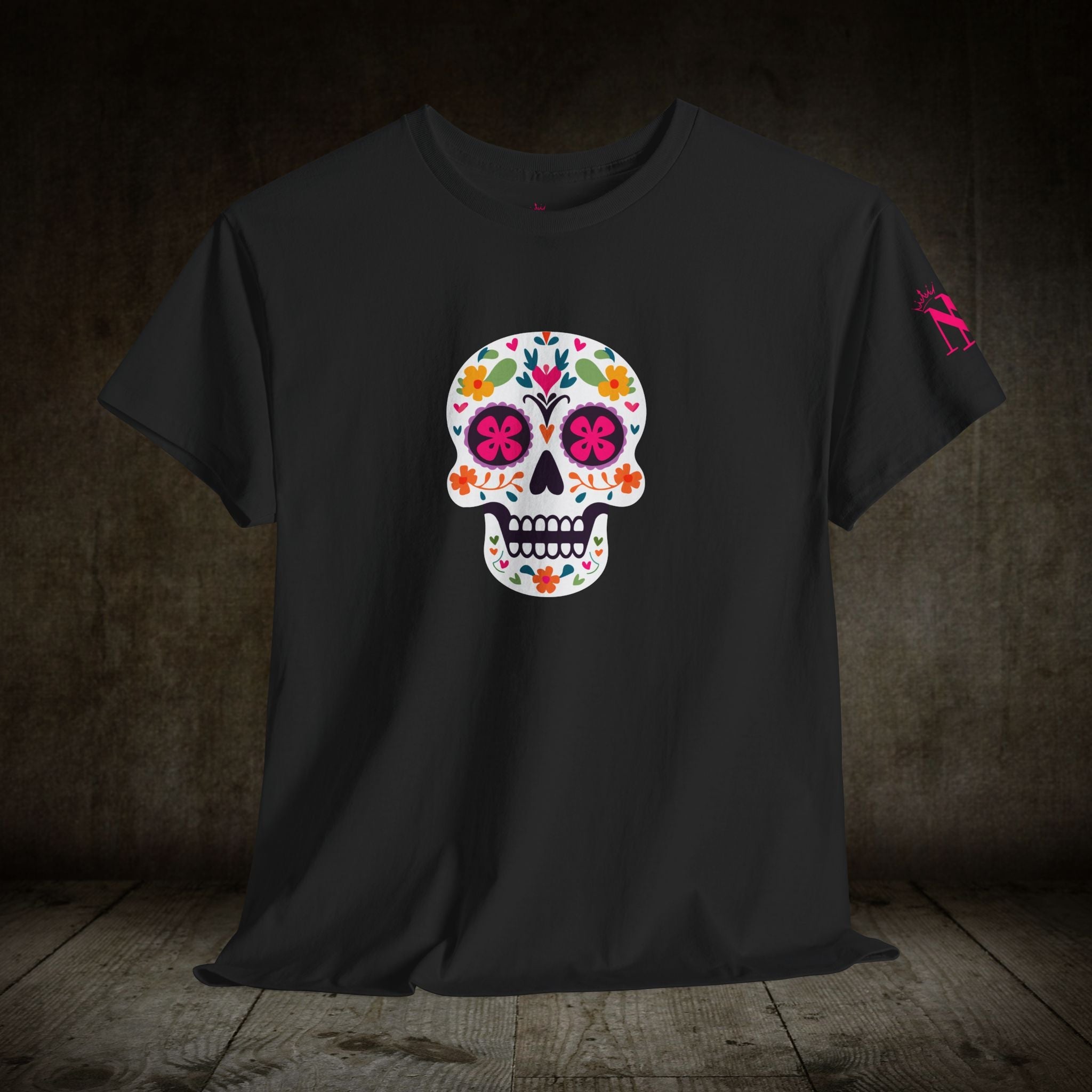 Sugar Skull Love | Mix & Match Cotton Unisex Fun-Flirty Lovers’ T-Shirts