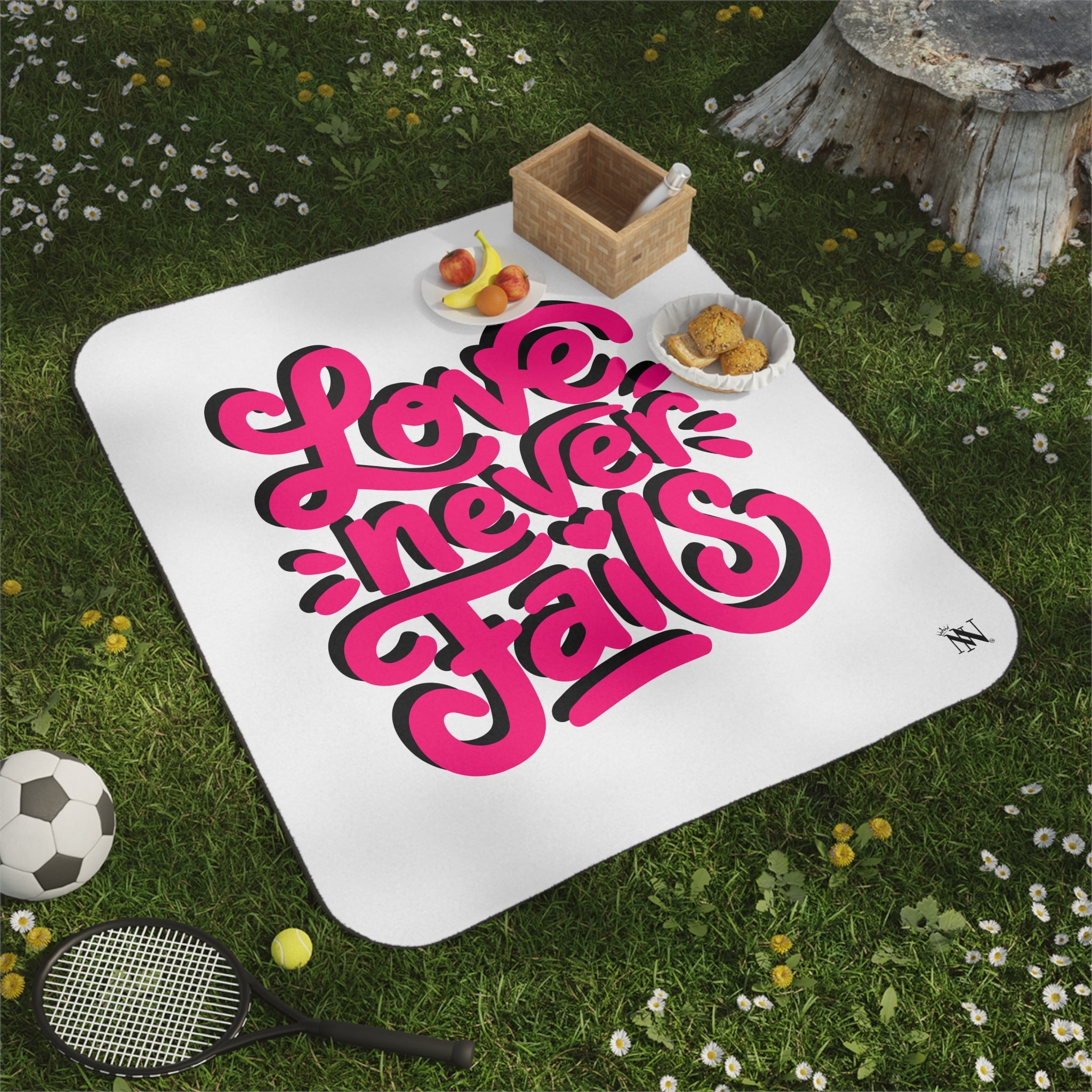 Love Never Fails | Mix Match Fun-Flirty Lovers’ Water-Resistant Blankets