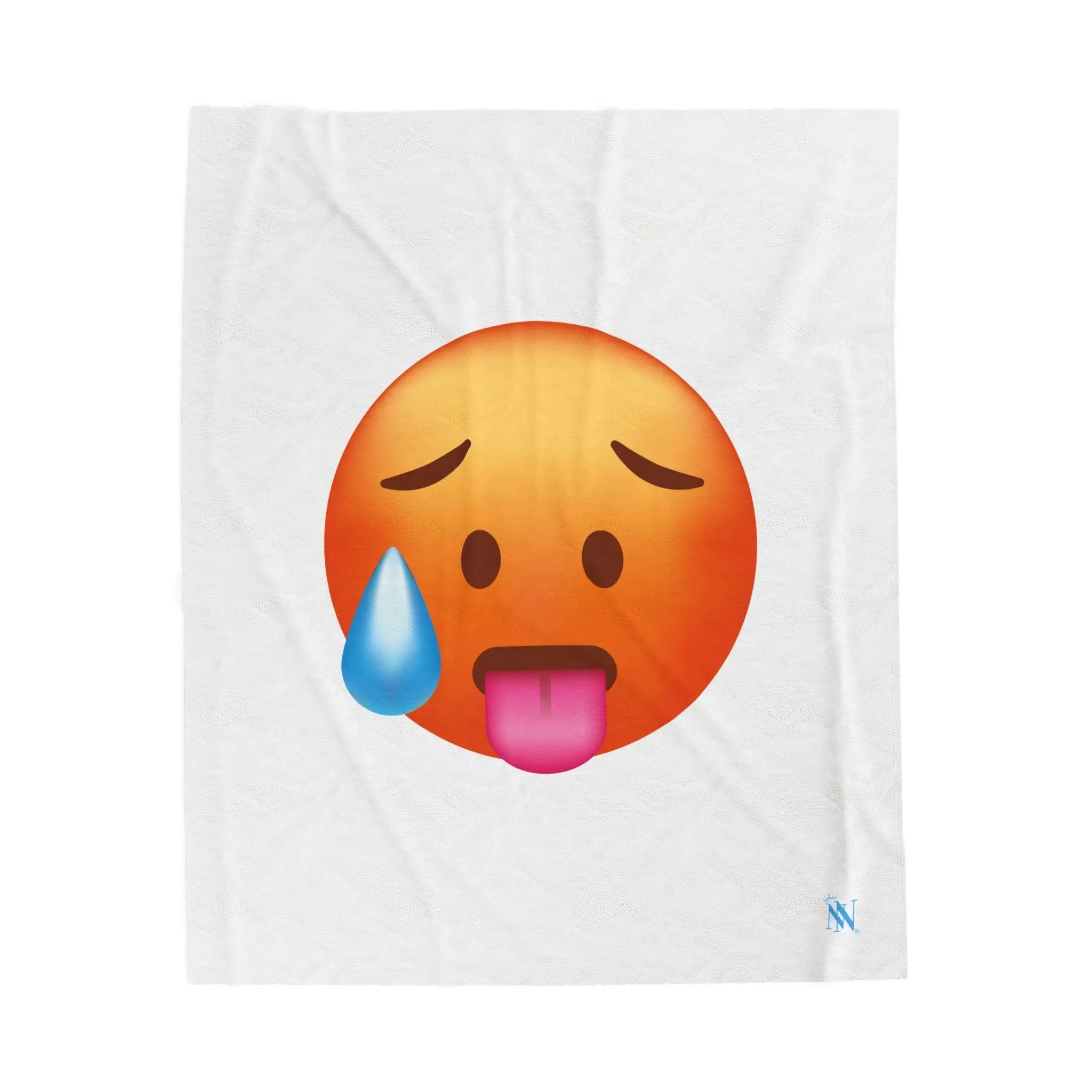 Hot Emoji | Mix & Match Soft Fun-Flirty Lovers’ Blankets