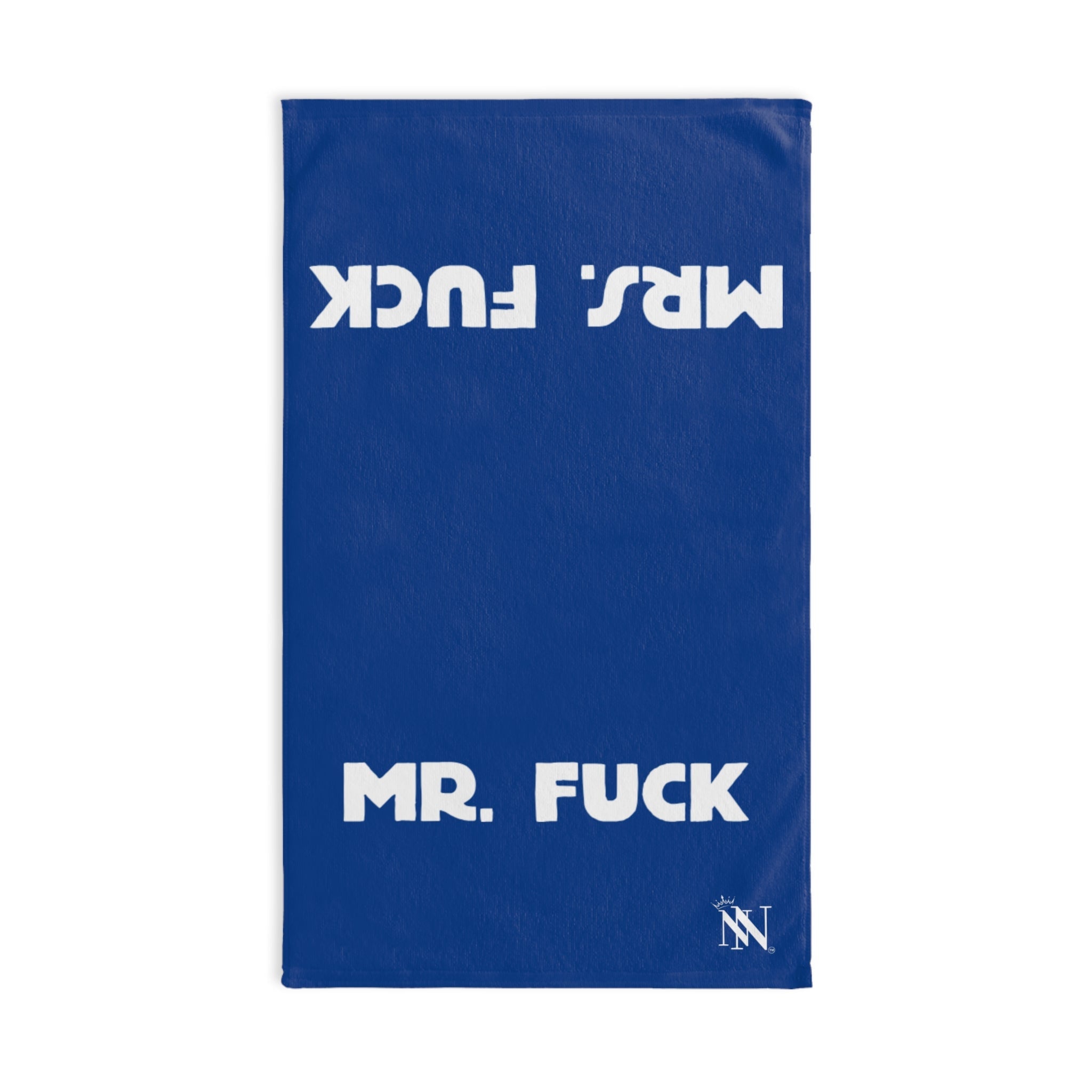 Mr. Mrs. Fuck Shareable Sides Blue Cum Towel