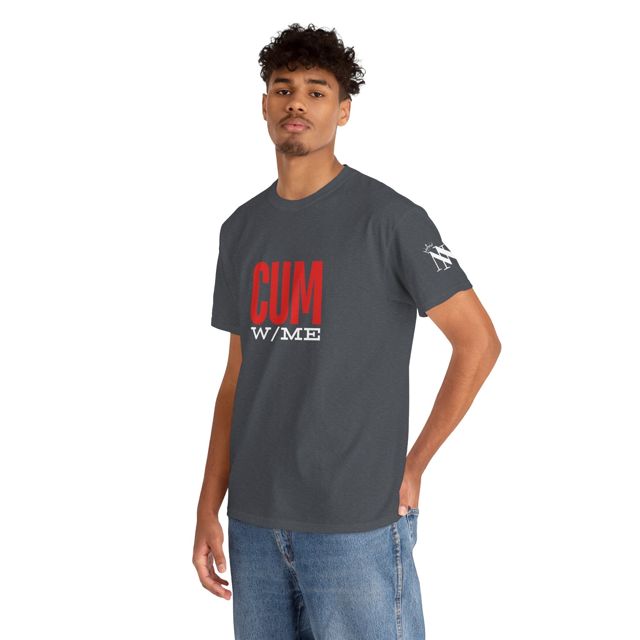 Cum w/Me | Mix & Match 100% Cotton Unisex Fun-Flirty Lovers’ Tees