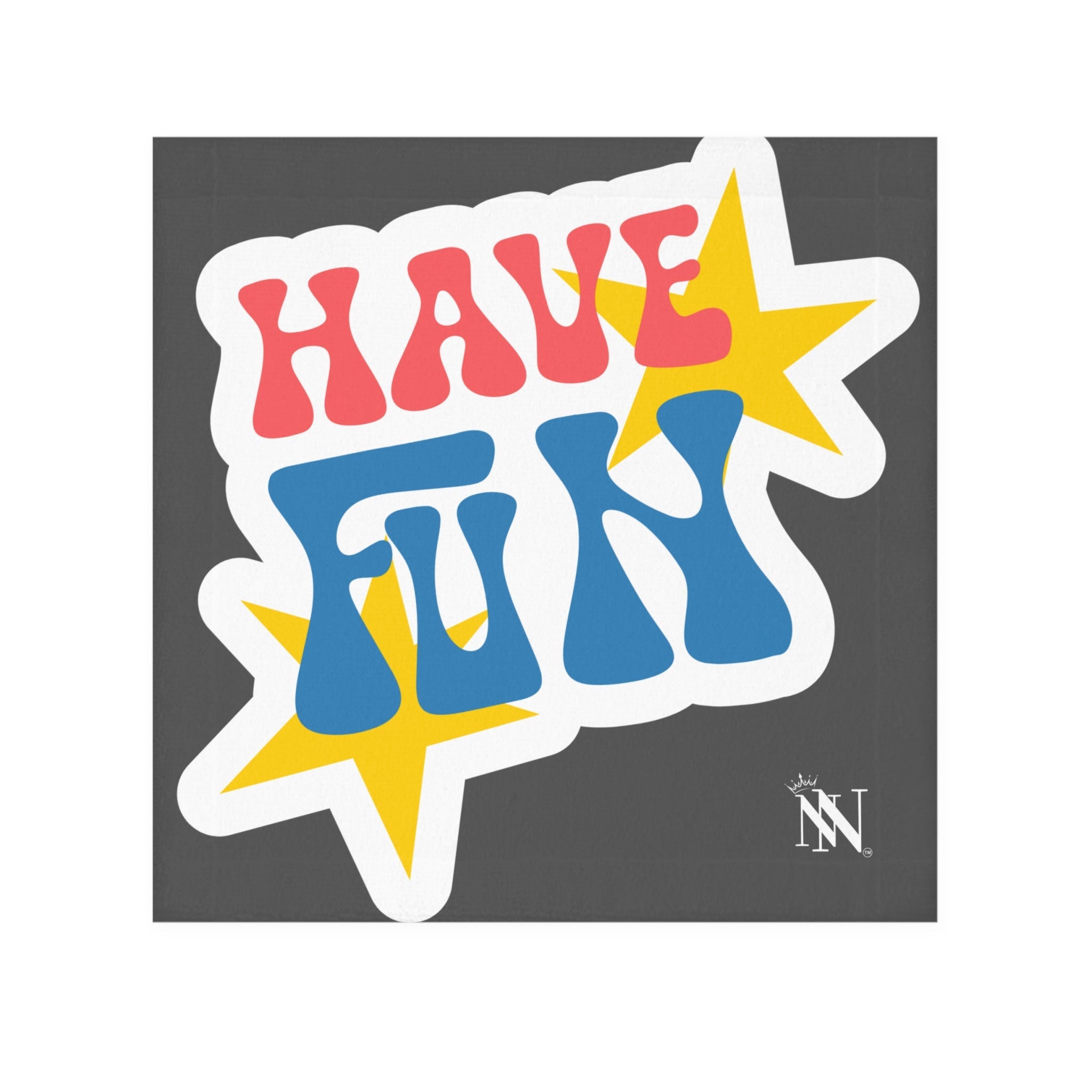 Have Fun Sticker | Mix & Match Lils’ Fun-Flirty Lovers’ Towels