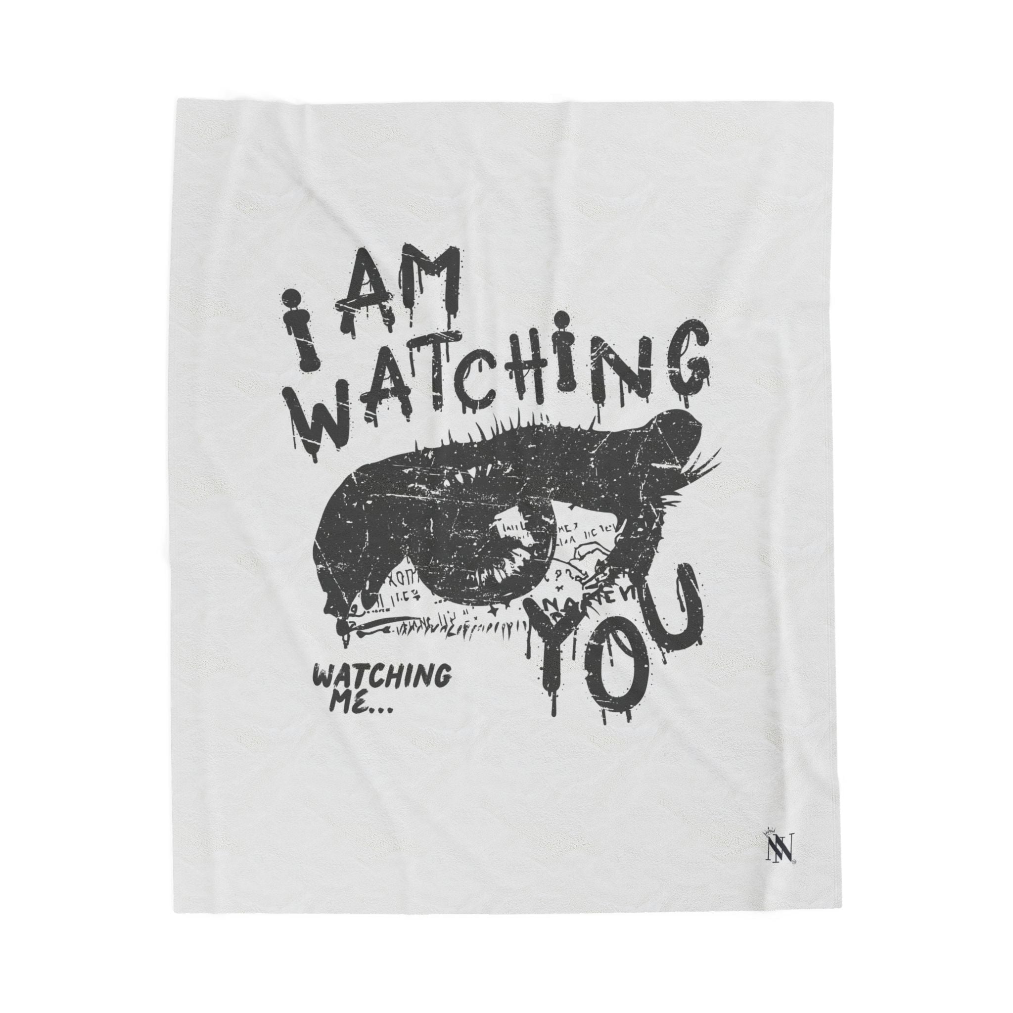 Watching You Watching Me | Mix & Match Velveteen Fun-Flirty Lovers’ Blankets