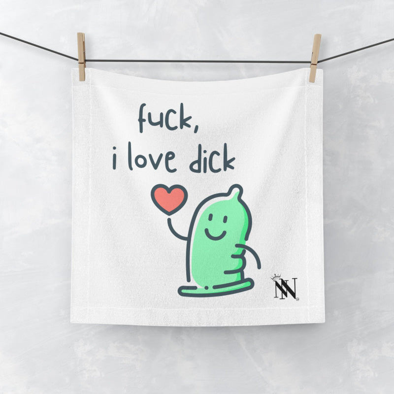 Fuck I Love Dick White | Mix & Match Lils’ Fun-Flirty Lovers’ Towels