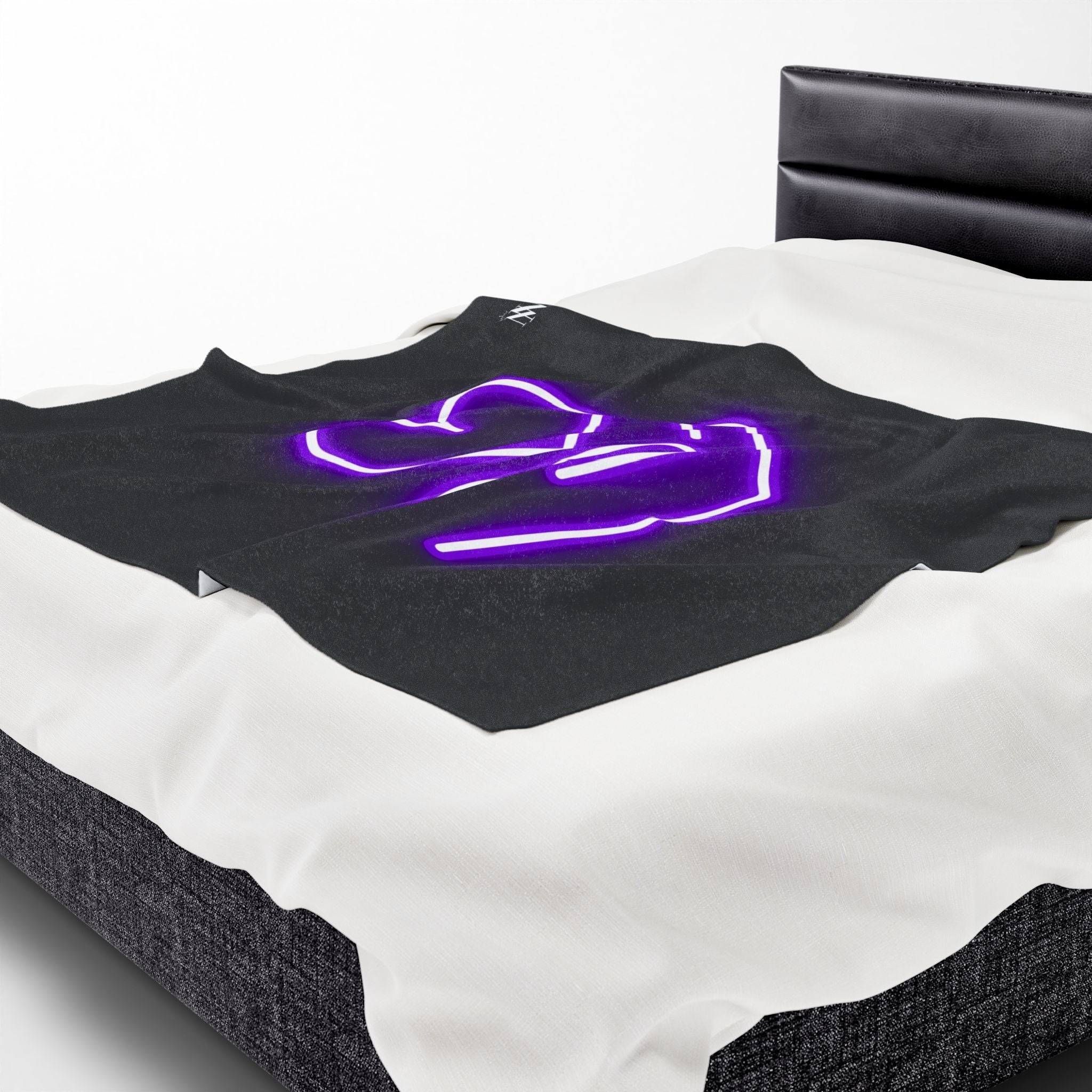 My Purple Heart in Your Hand | Mix & Match Soft Fun-Flirty Lovers’ Blankets