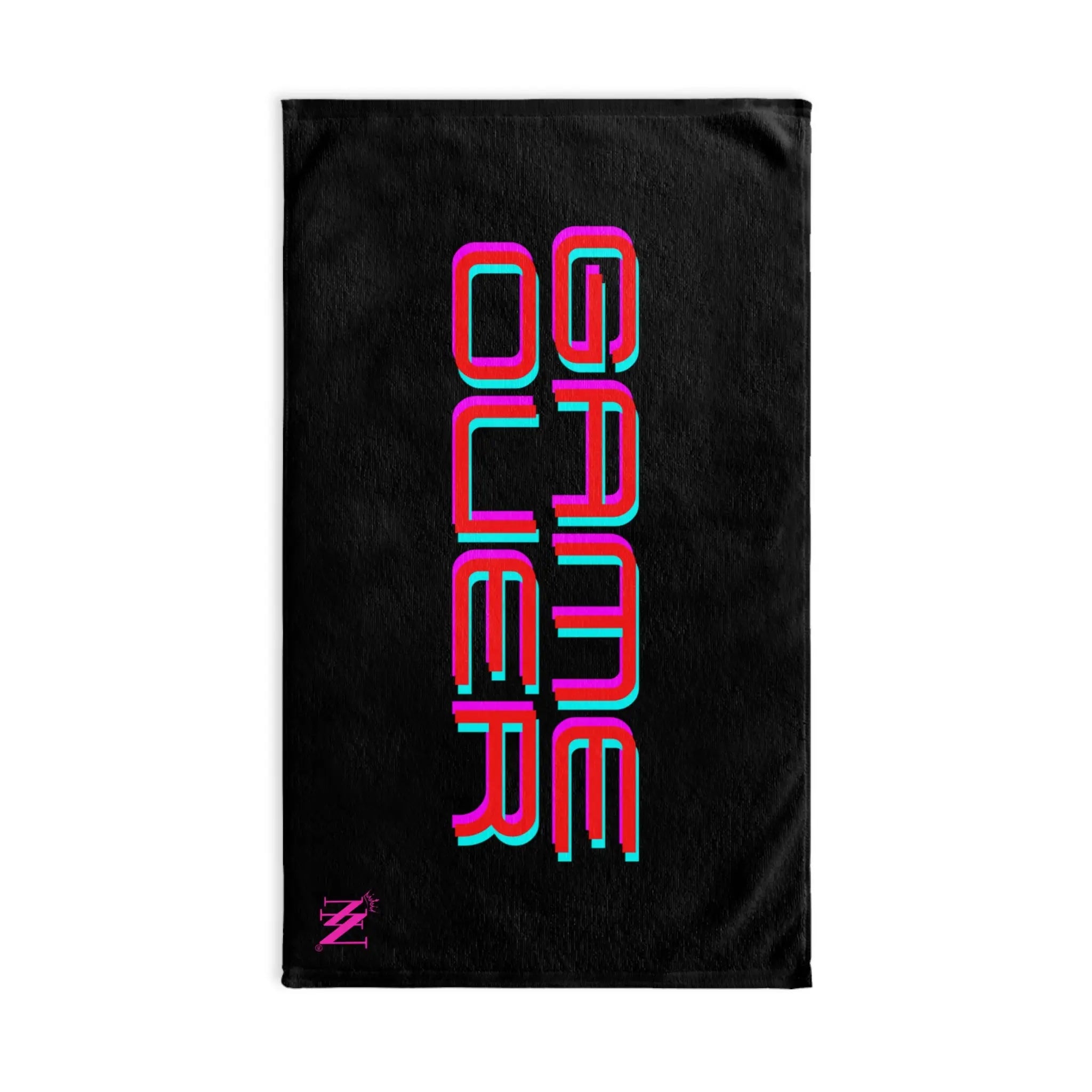 Game Over Neon Gamers Black | Mix & Match Classic Fun-Flirty Lovers’ Towels