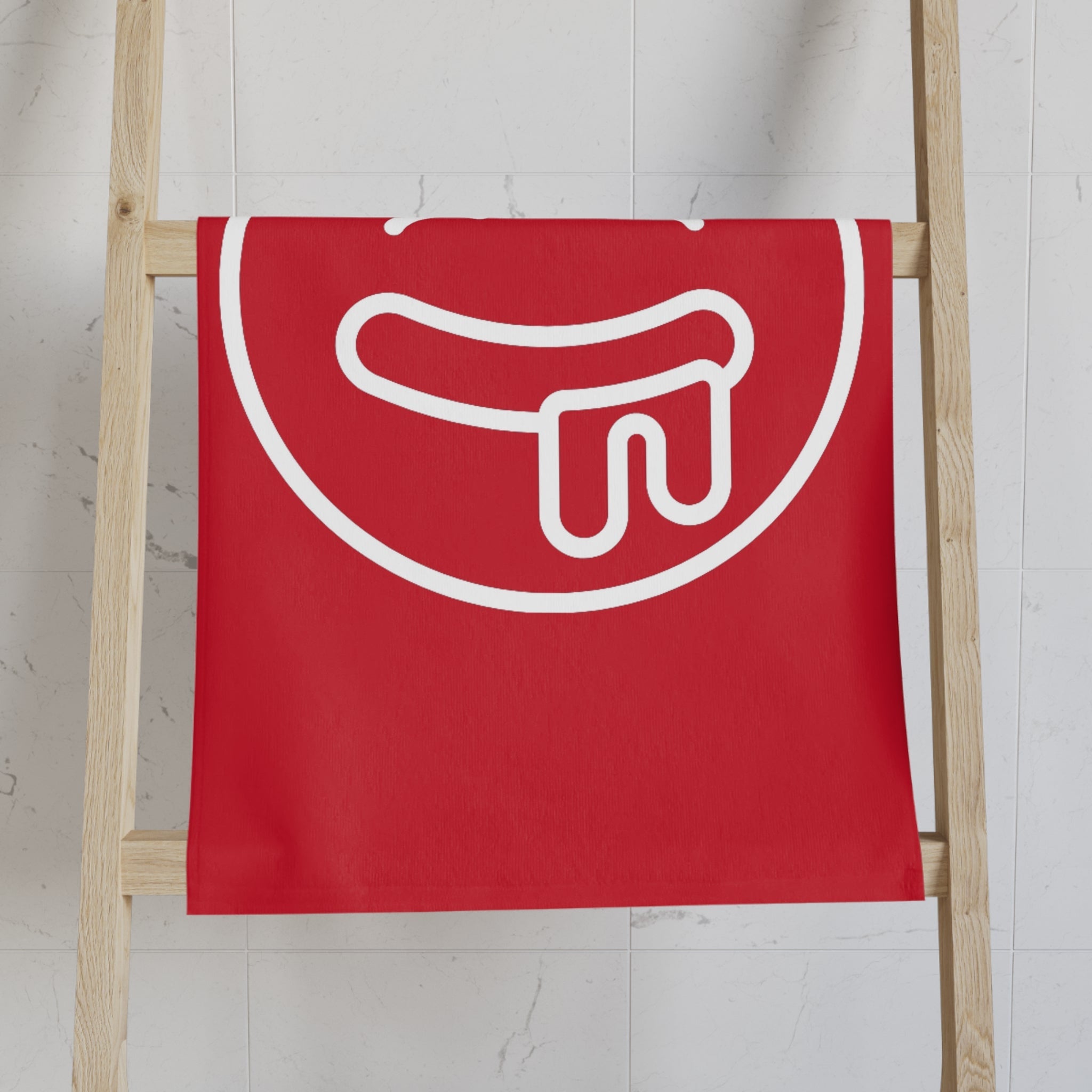 Drooling Emoji Red | Mix & Match Classic Fun-Flirty Loversâ Towels