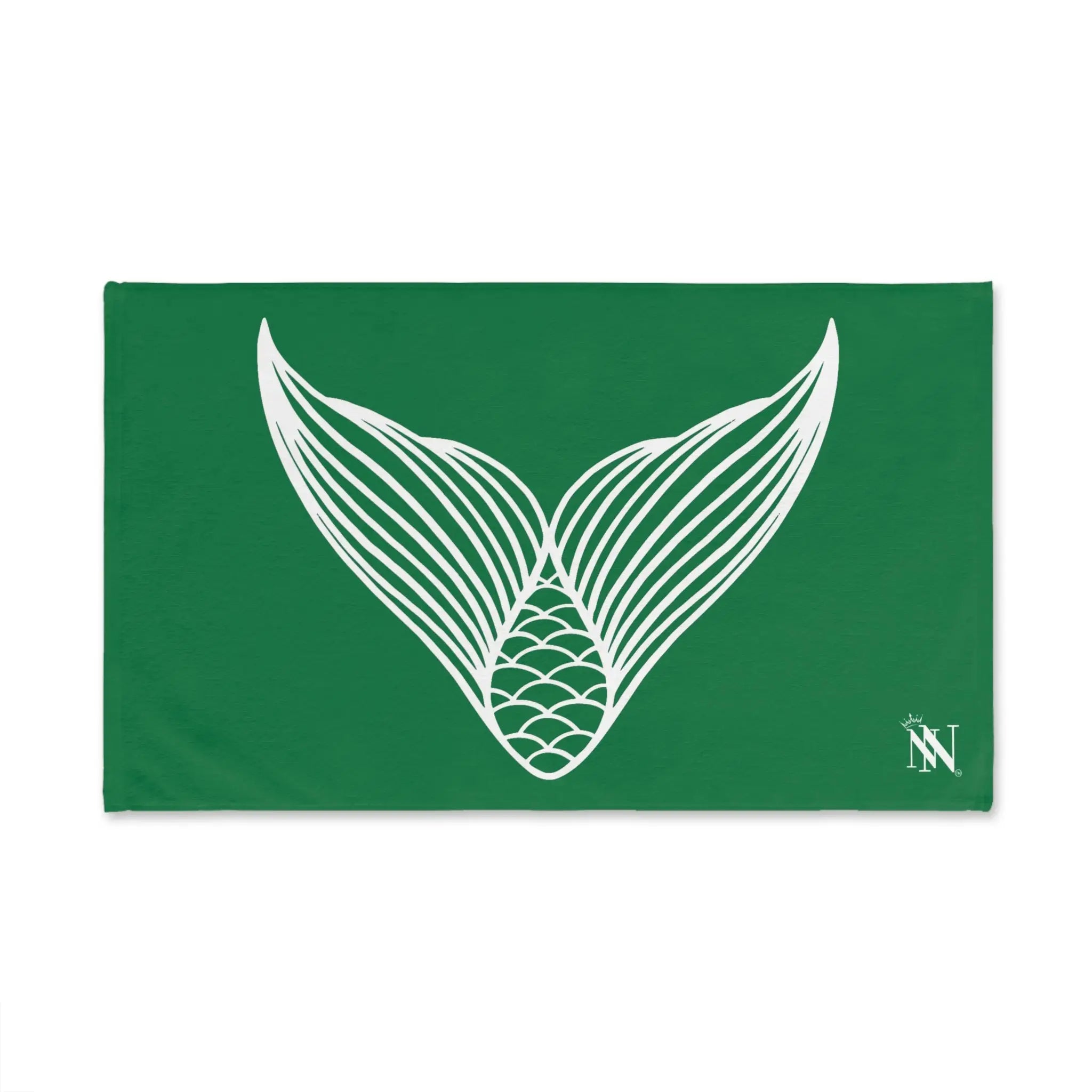 Mermaid Tail Green Cum Towel