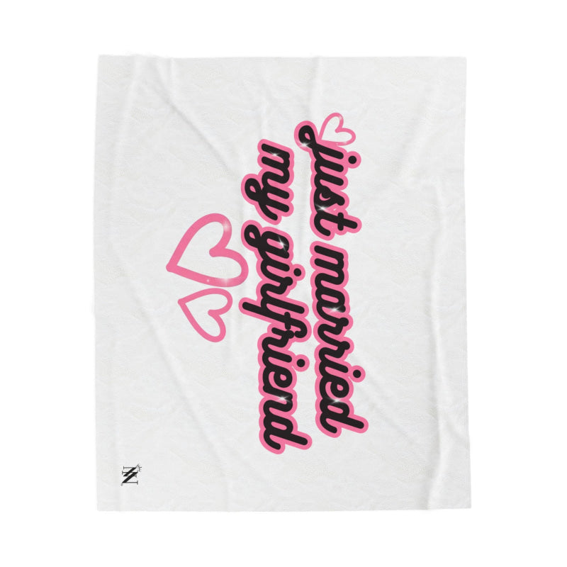 Just Married My Girlfriend | Mix & Match Soft Fun-Flirty Lovers’ Blankets