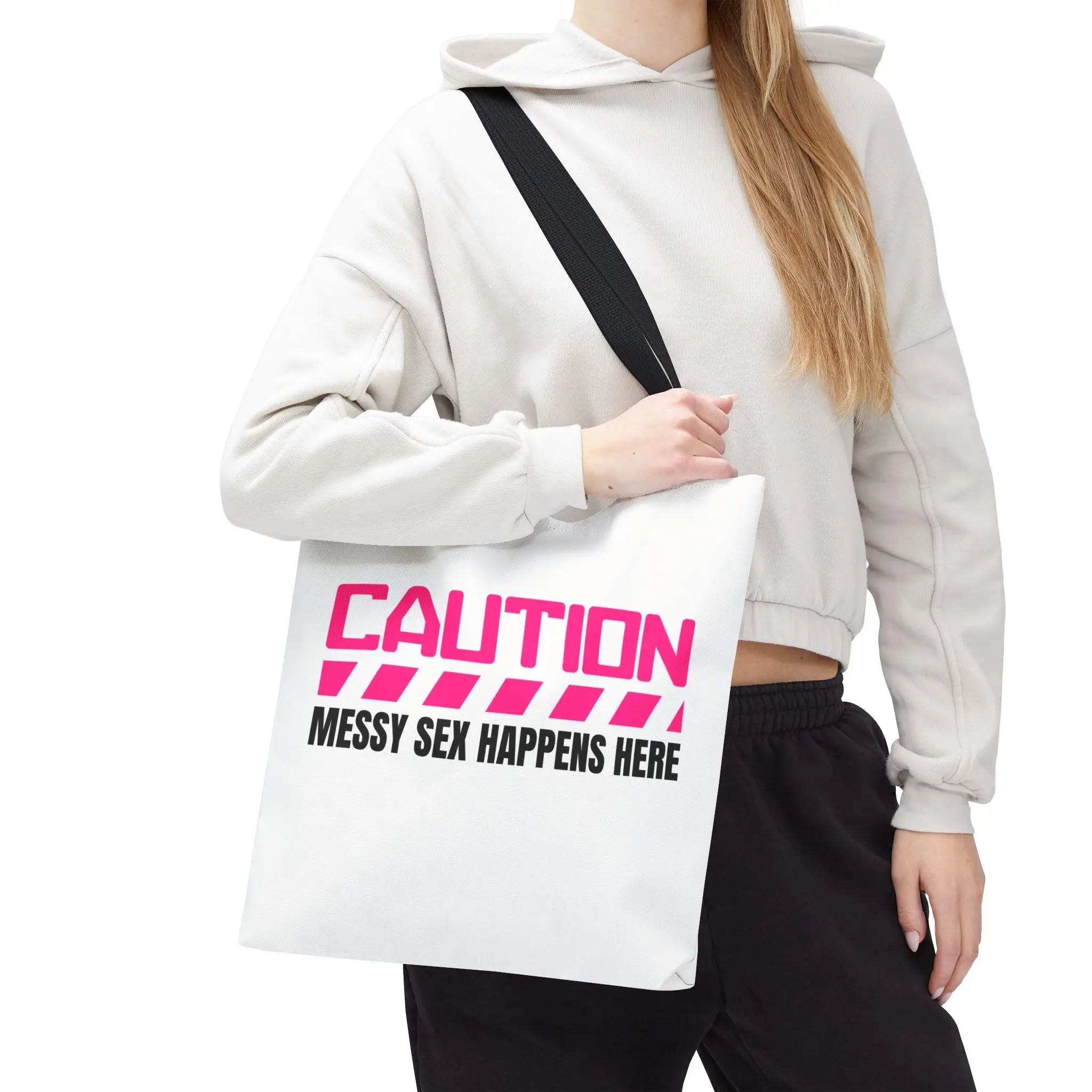 Caution: Messy Sex Happen Here | Mix & Match Fun-Flirty Lovers’ Totes